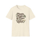 Plants, Pages & Peace and Quiet T-Shirt