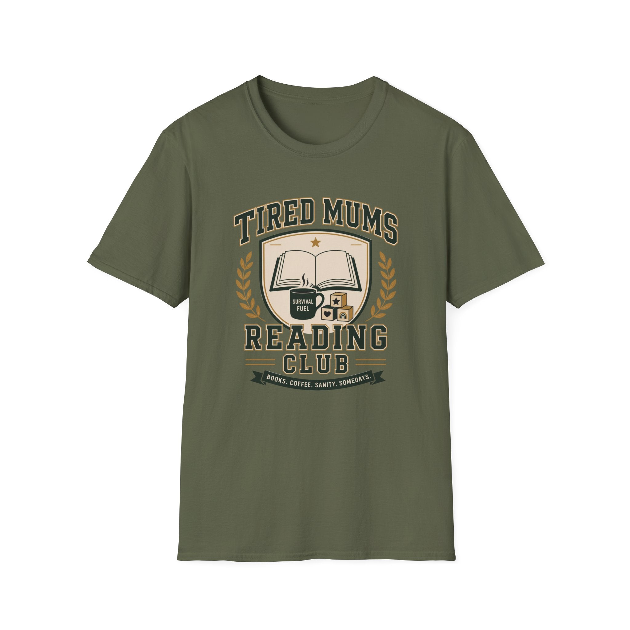 Tired Mums Reading Club T-Shirt