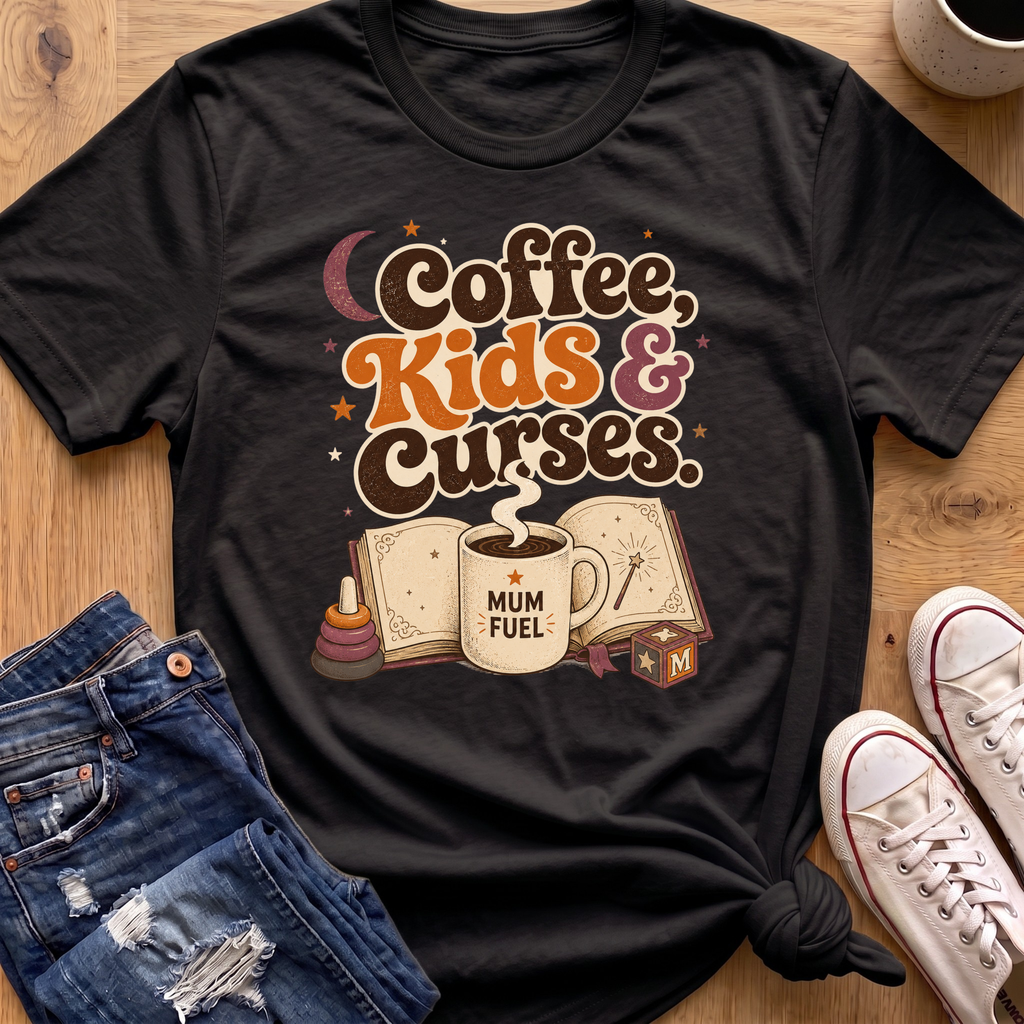 Coffee, Kids & Curses T-Shirt