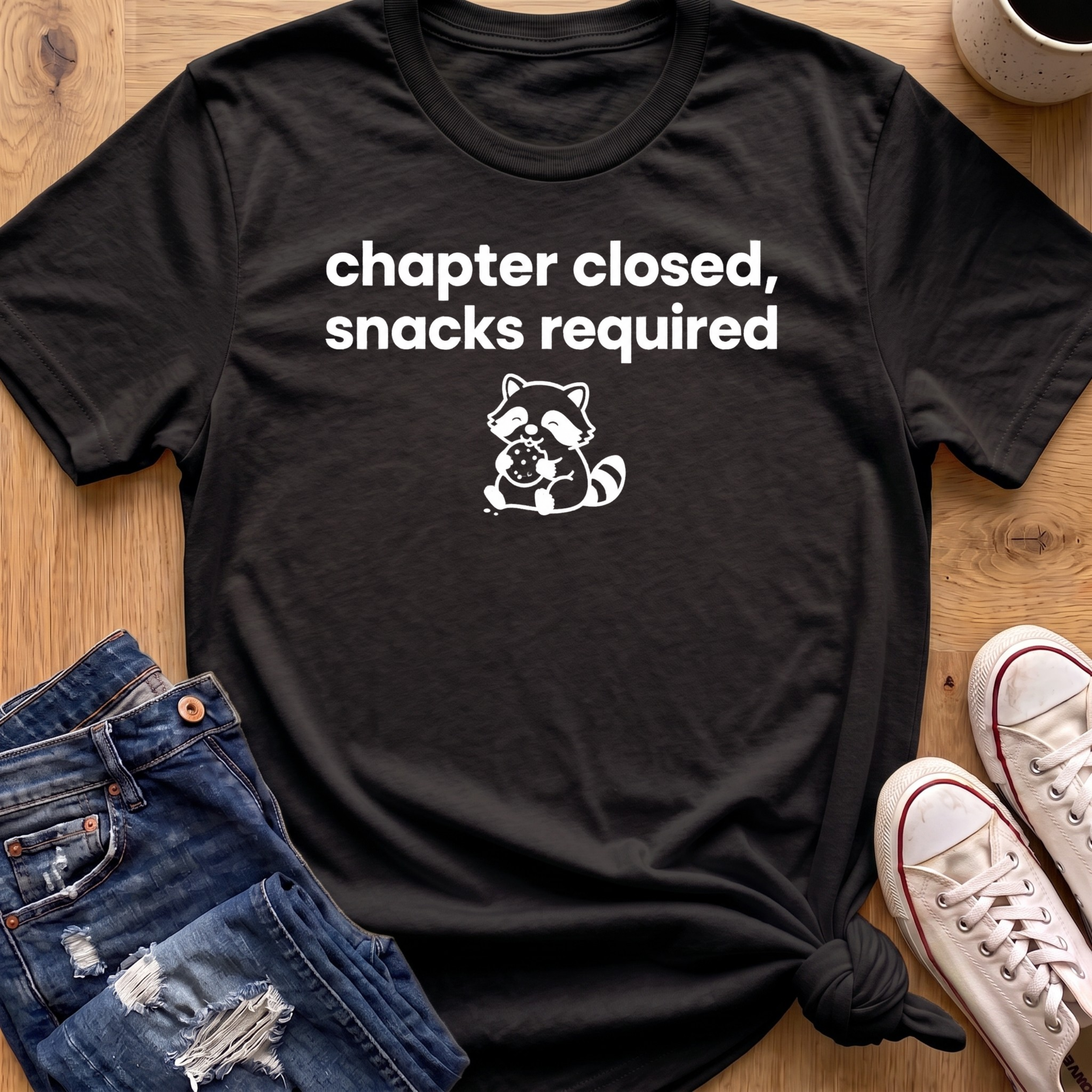 Chapter Closed, Snacks Required T-Shirt