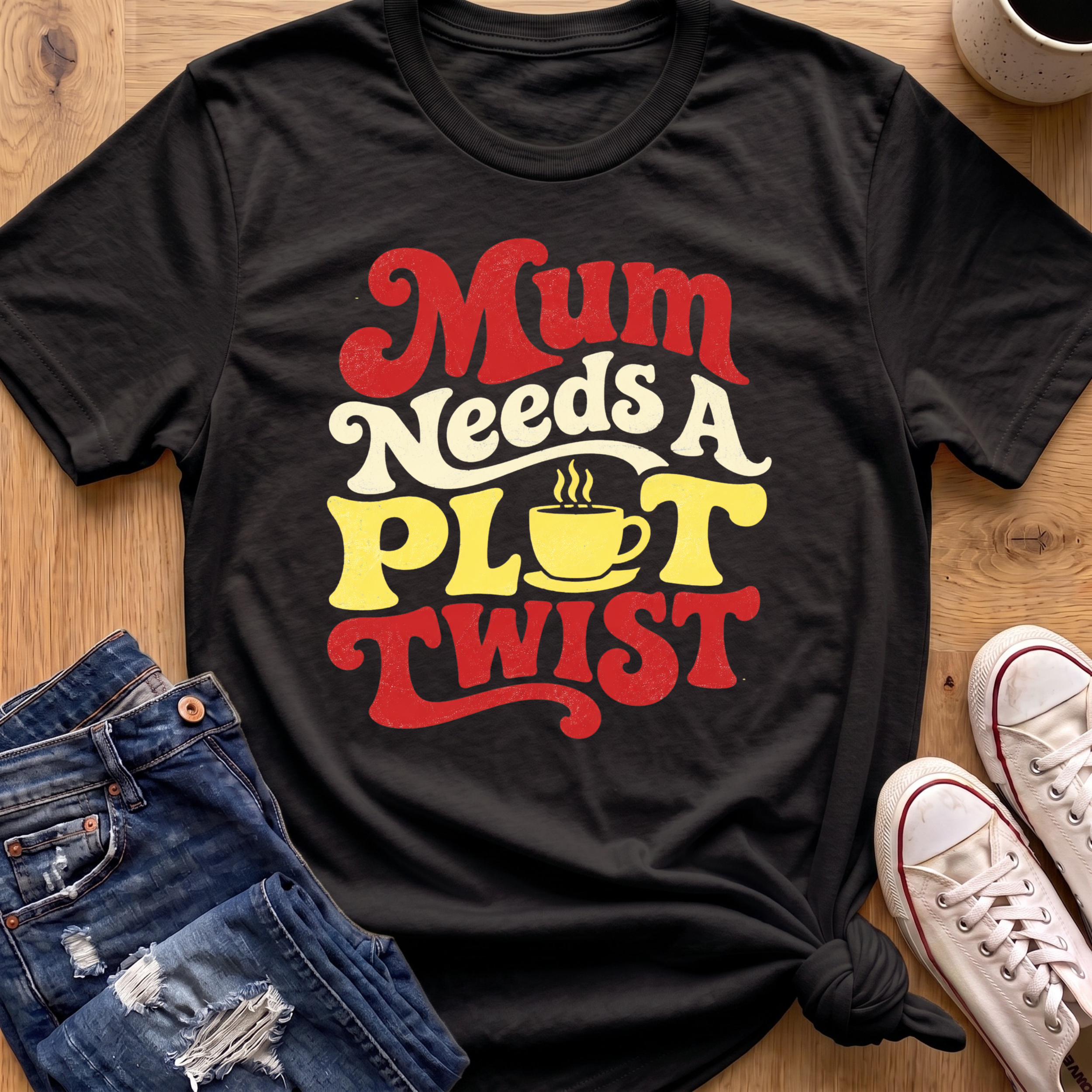 Mum Needs A Plot Twist T-Shirt