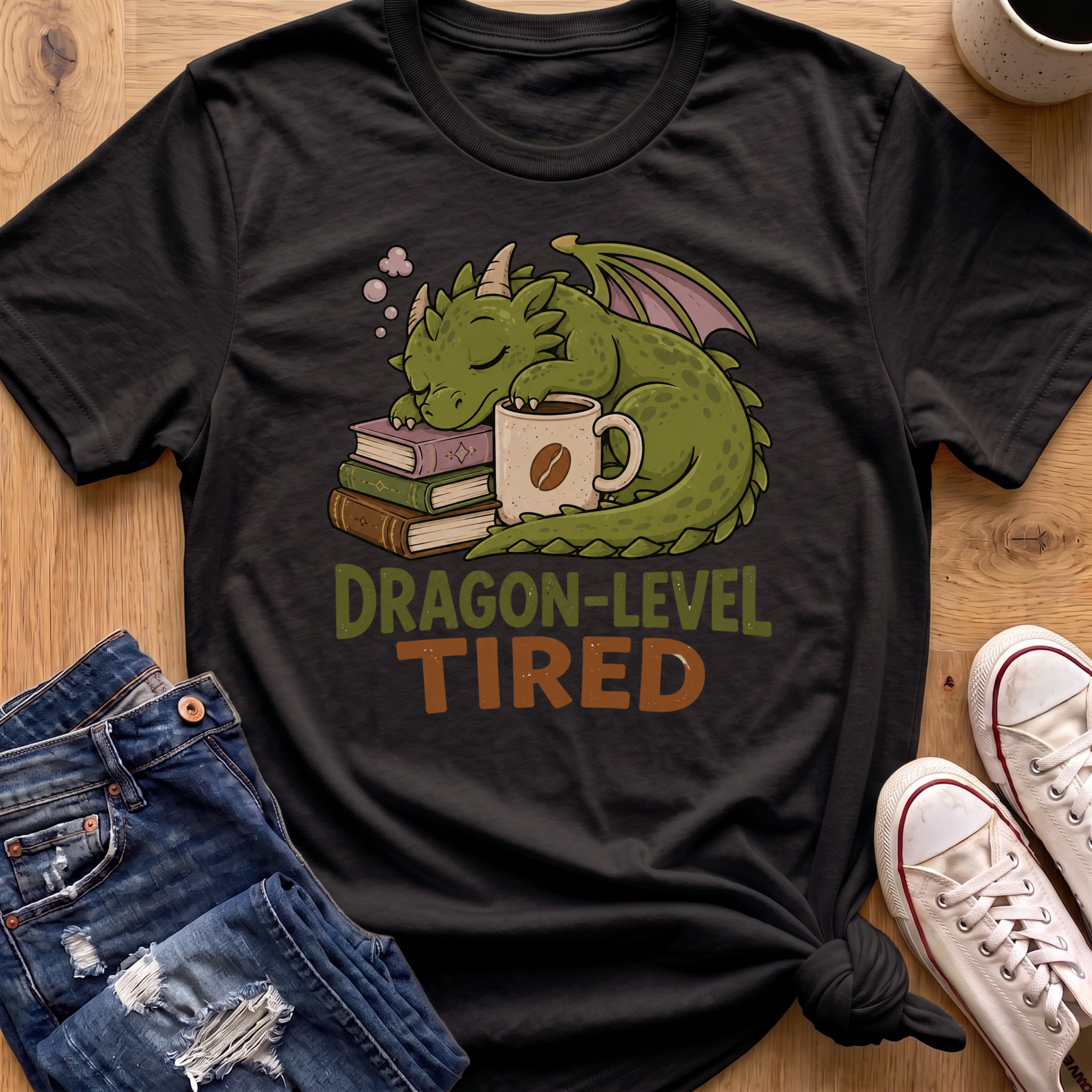 Dragon-Level Tired T-Shirt