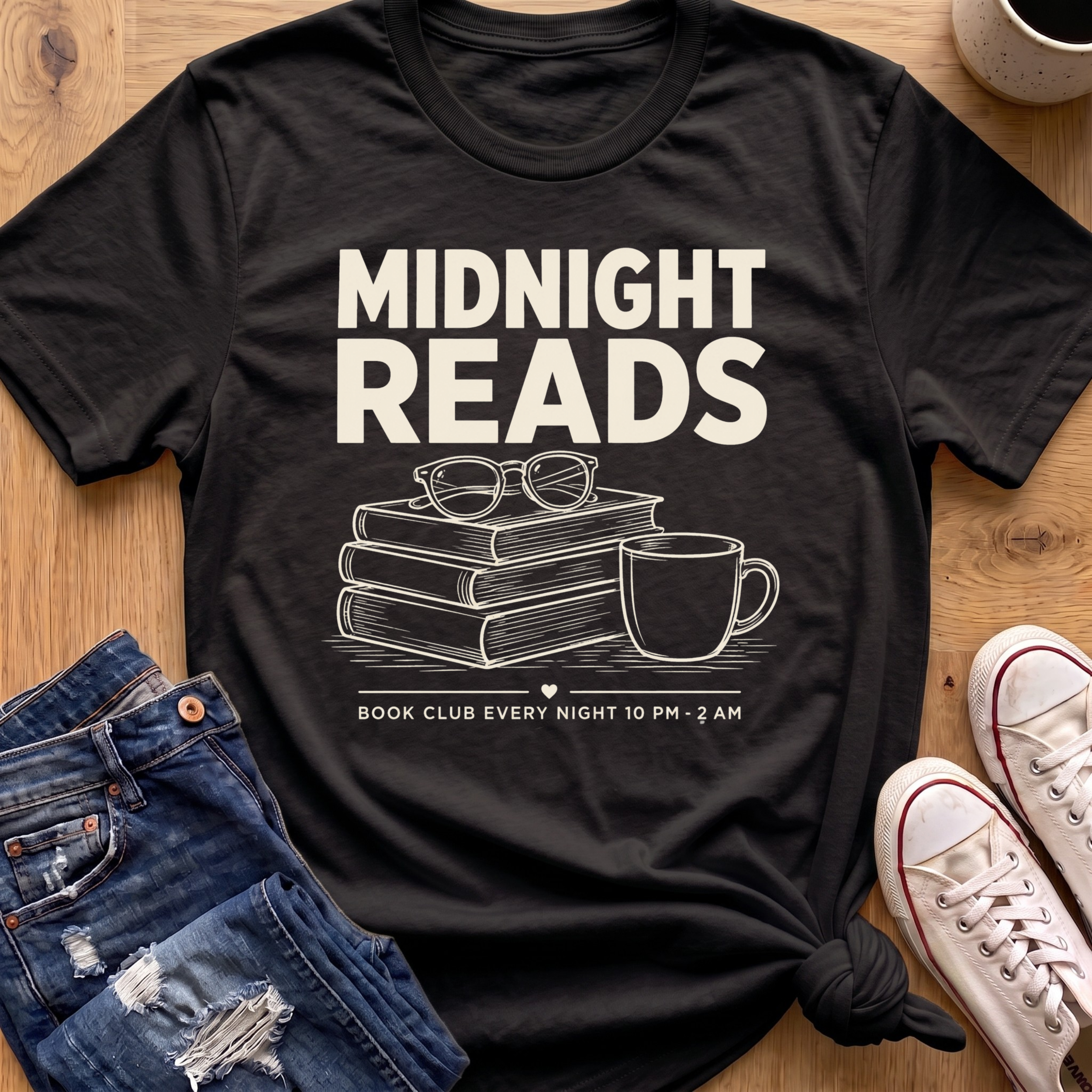 Midnight Reads T-Shirt