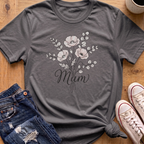 Mum With Flowers T-Shirt