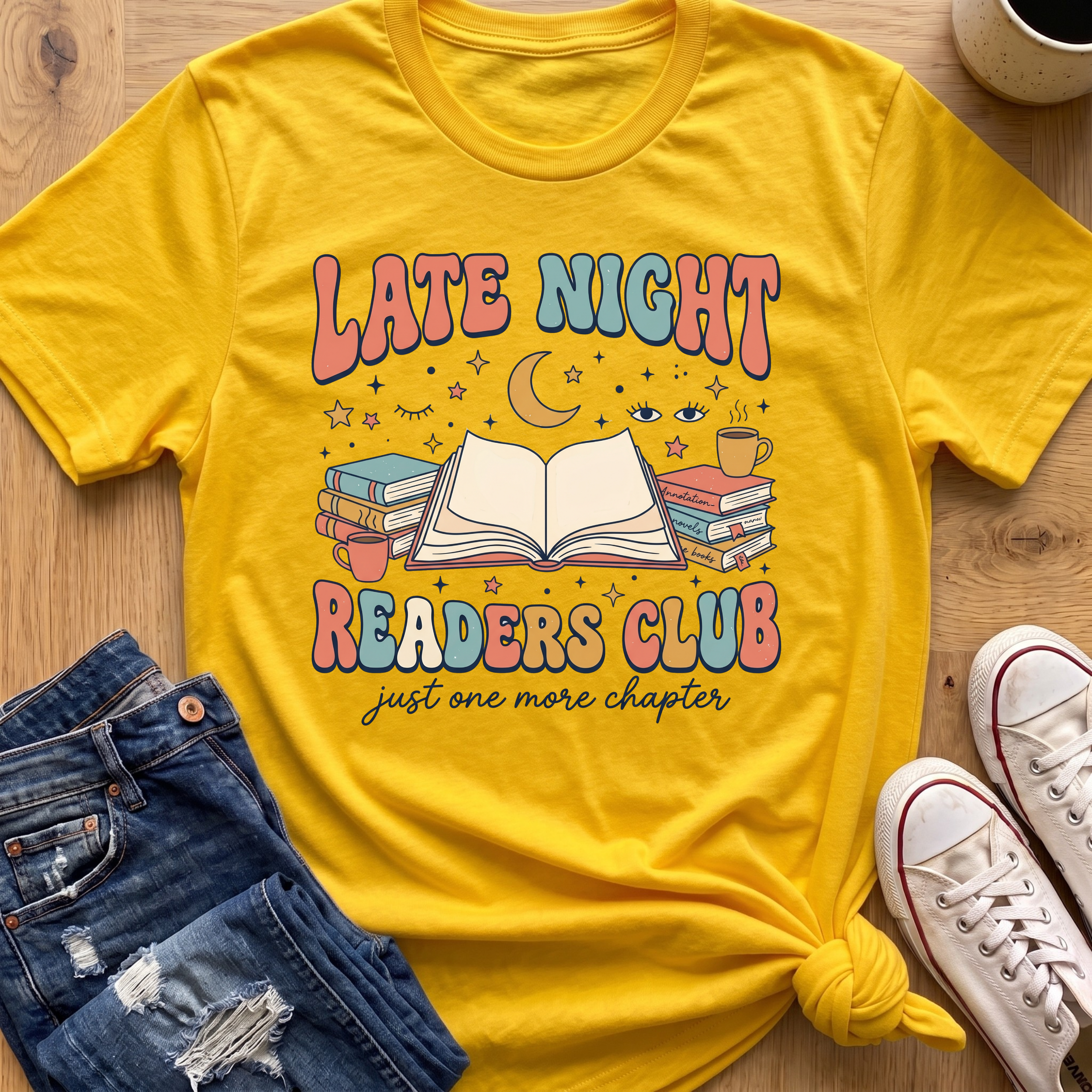 Late Night Readers Club T-Shirt