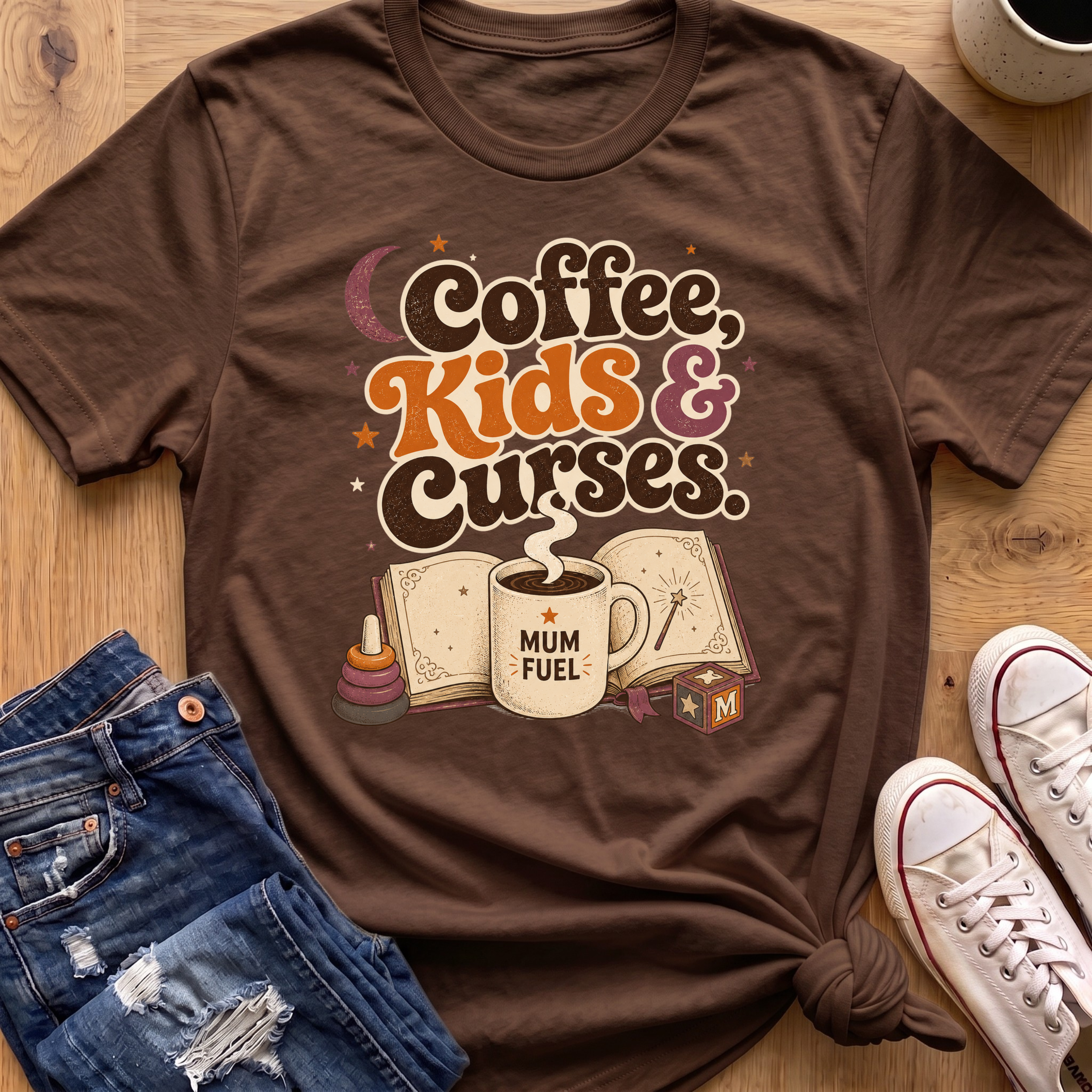 Coffee, Kids & Curses T-Shirt