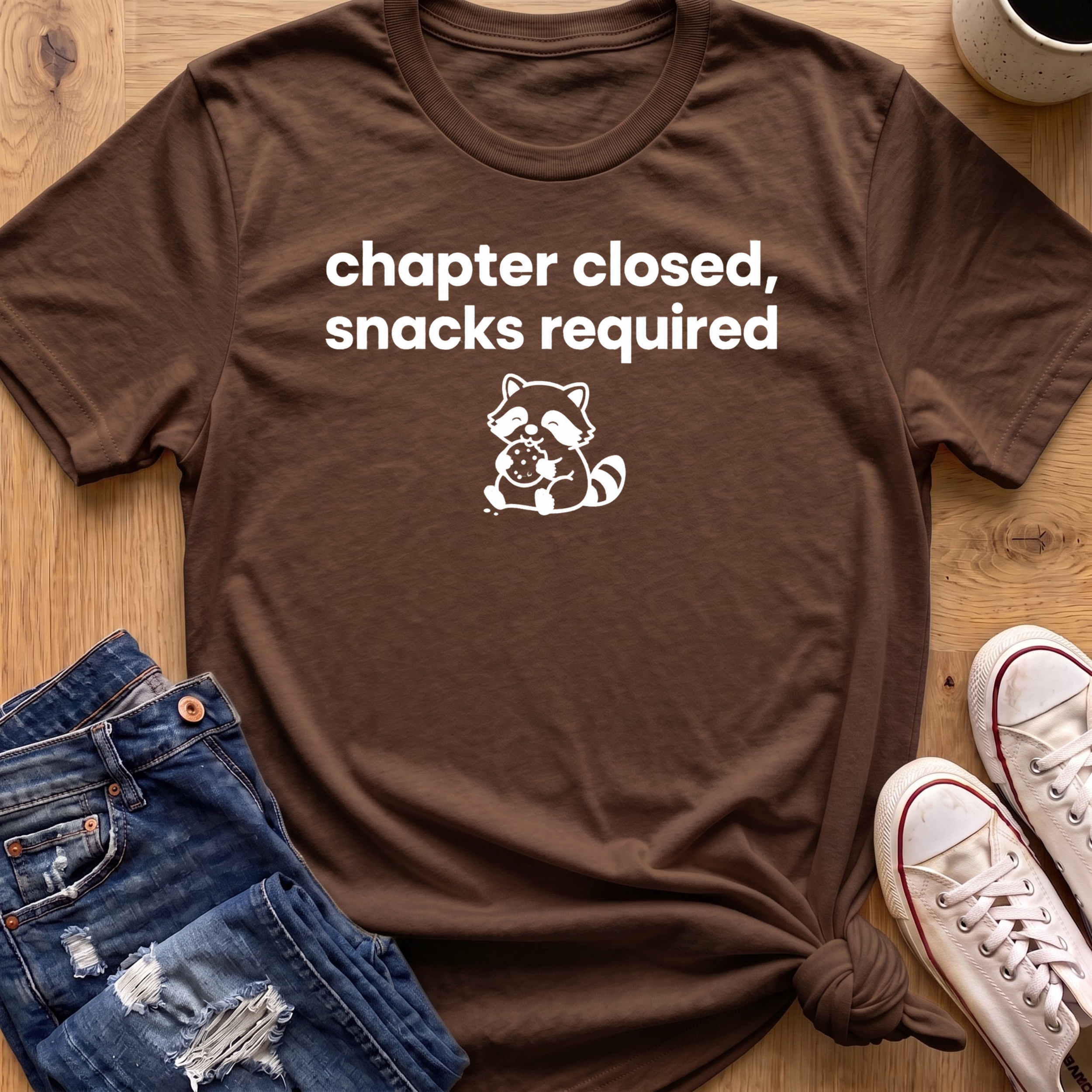 Chapter Closed, Snacks Required T-Shirt