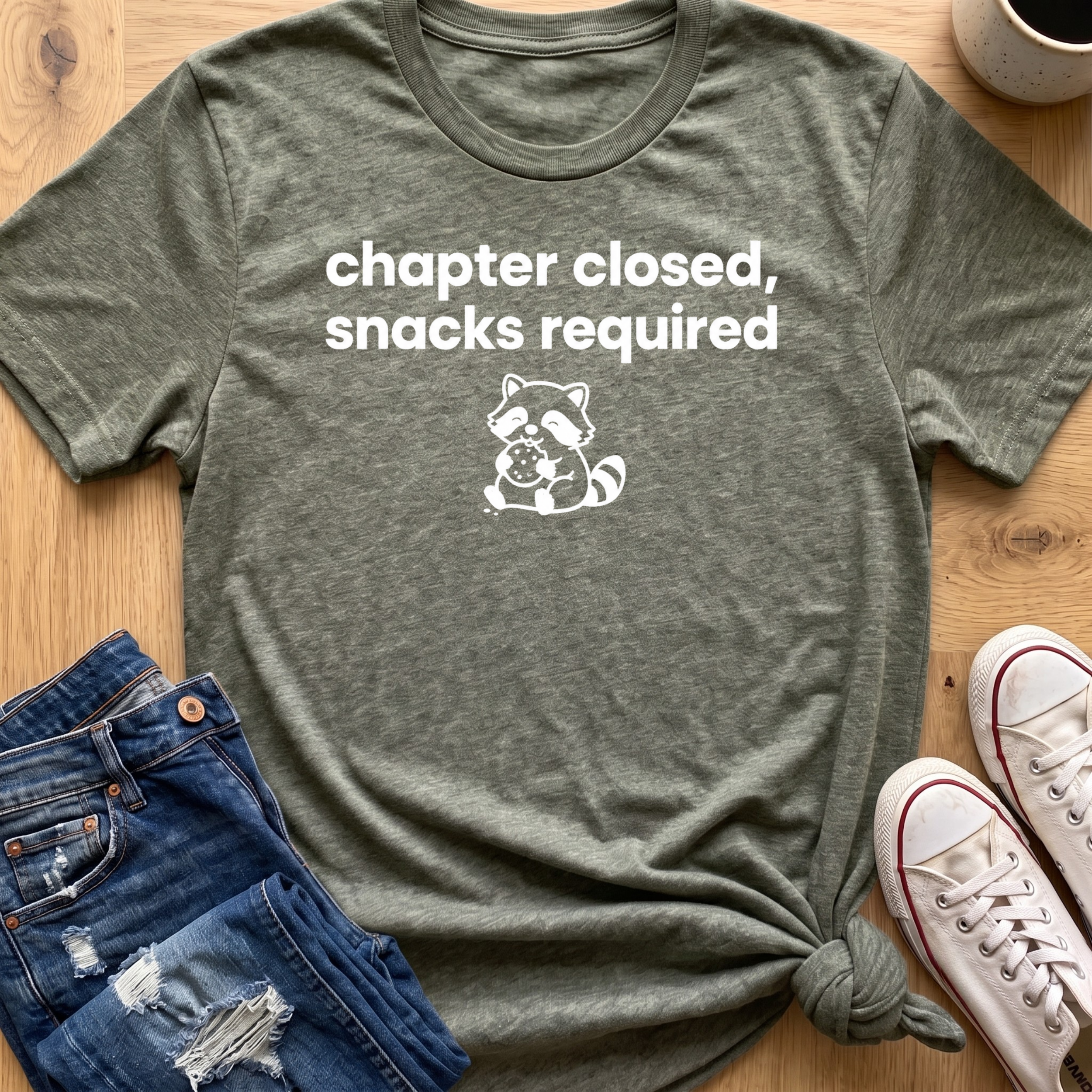 Chapter Closed, Snacks Required T-Shirt