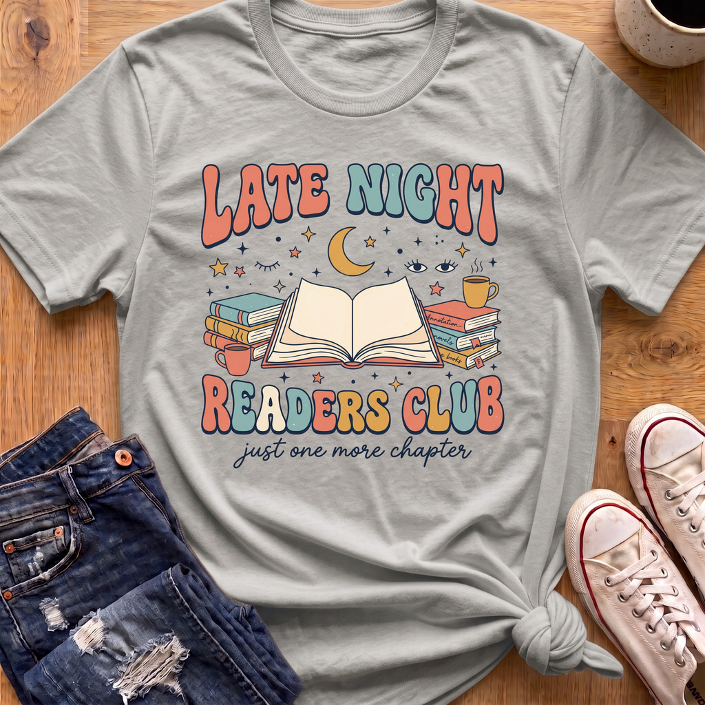 Late Night Readers Club T-Shirt