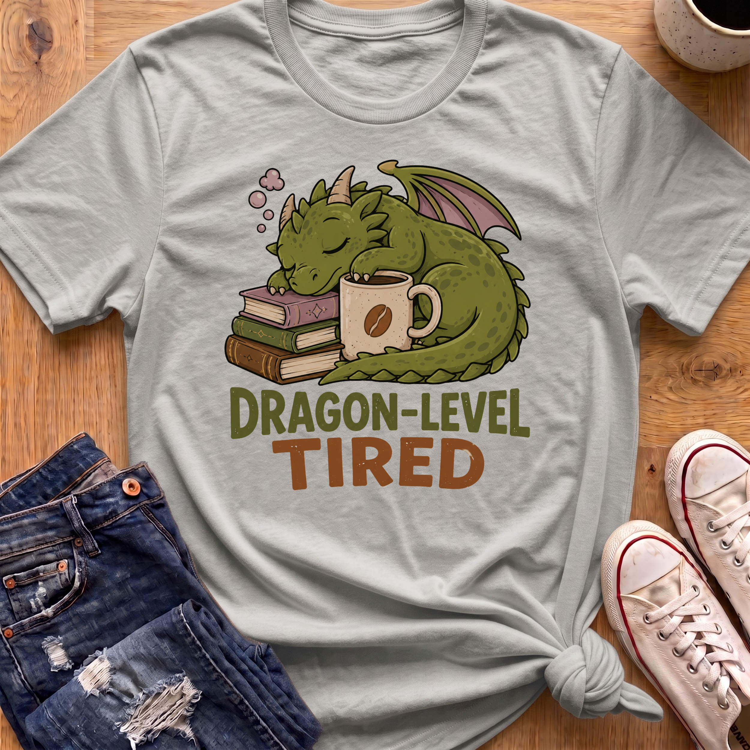 Dragon-Level Tired T-Shirt