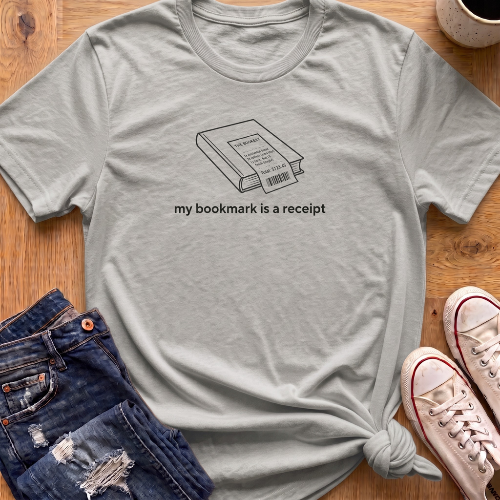 Receipt Bookmark T-Shirt