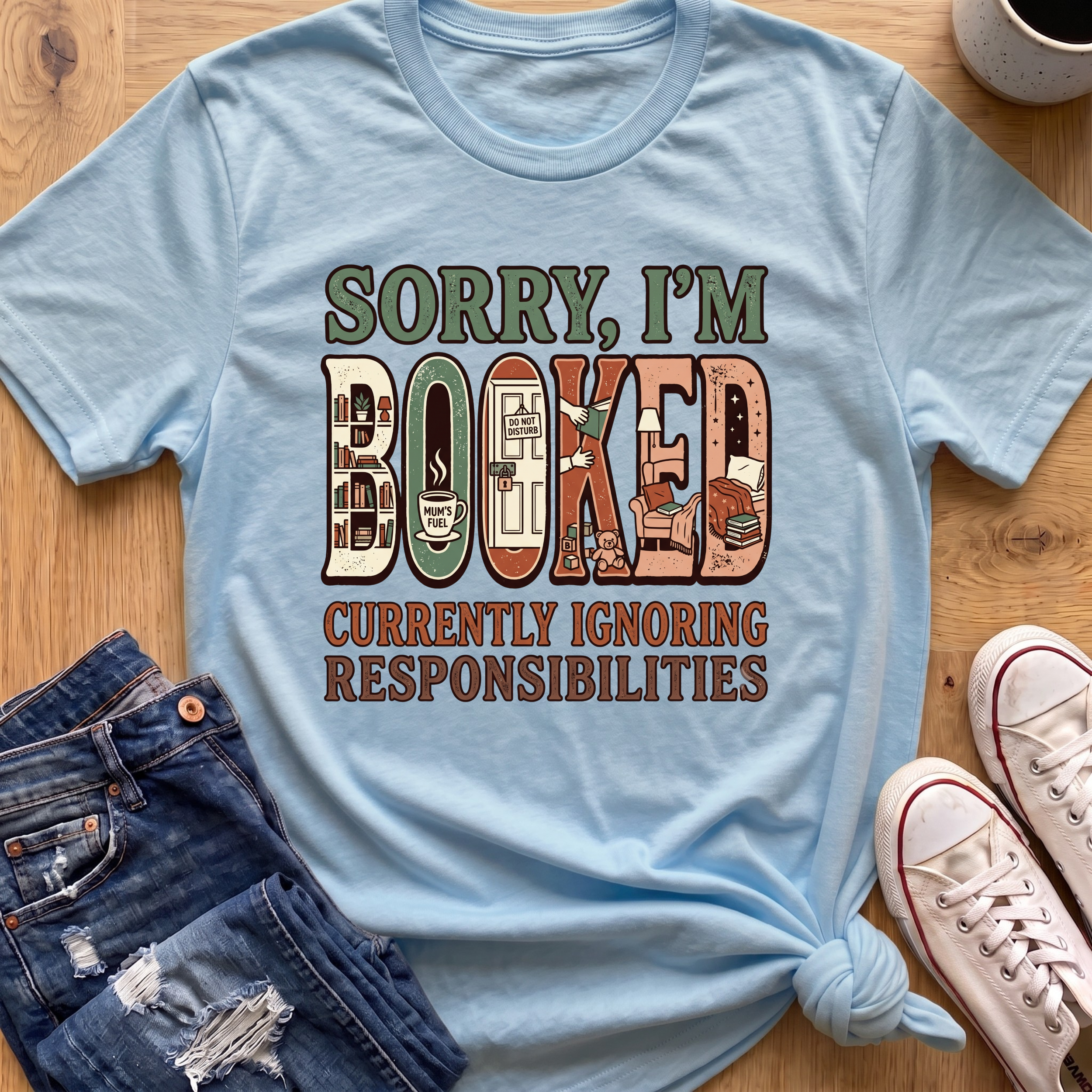 Sorry, I'm Booked T-Shirt