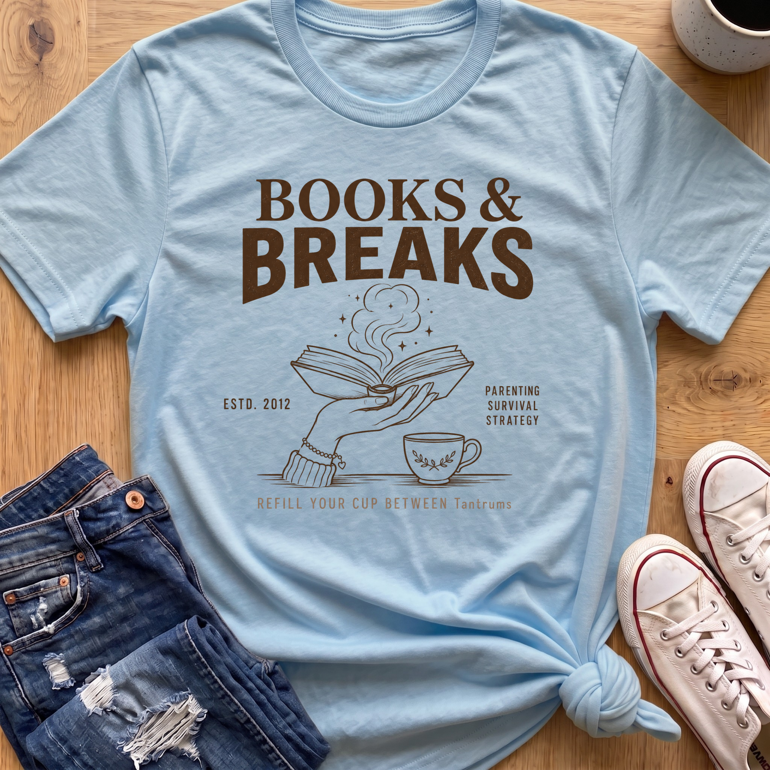 Books and Breaks T-Shirt