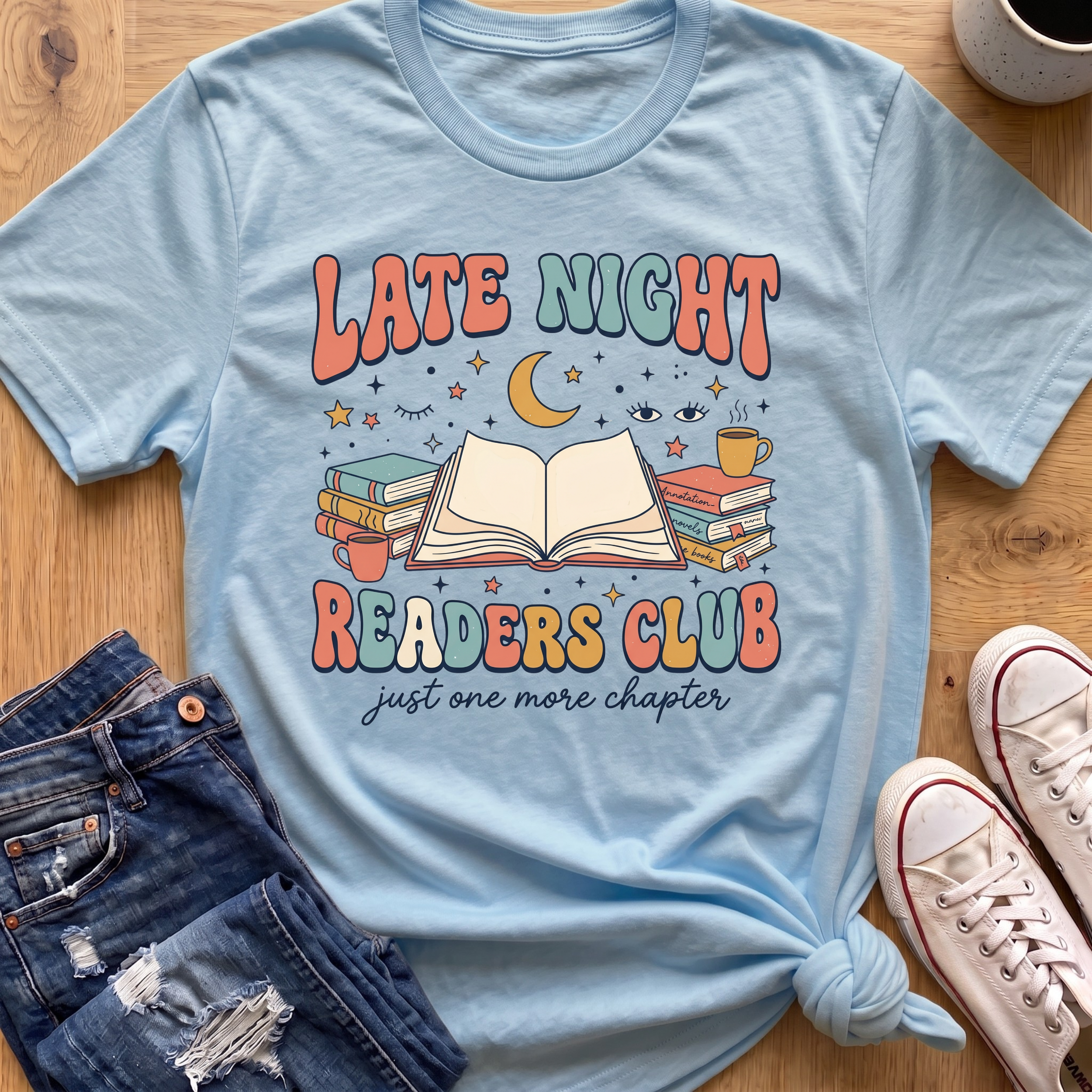 Late Night Readers Club T-Shirt