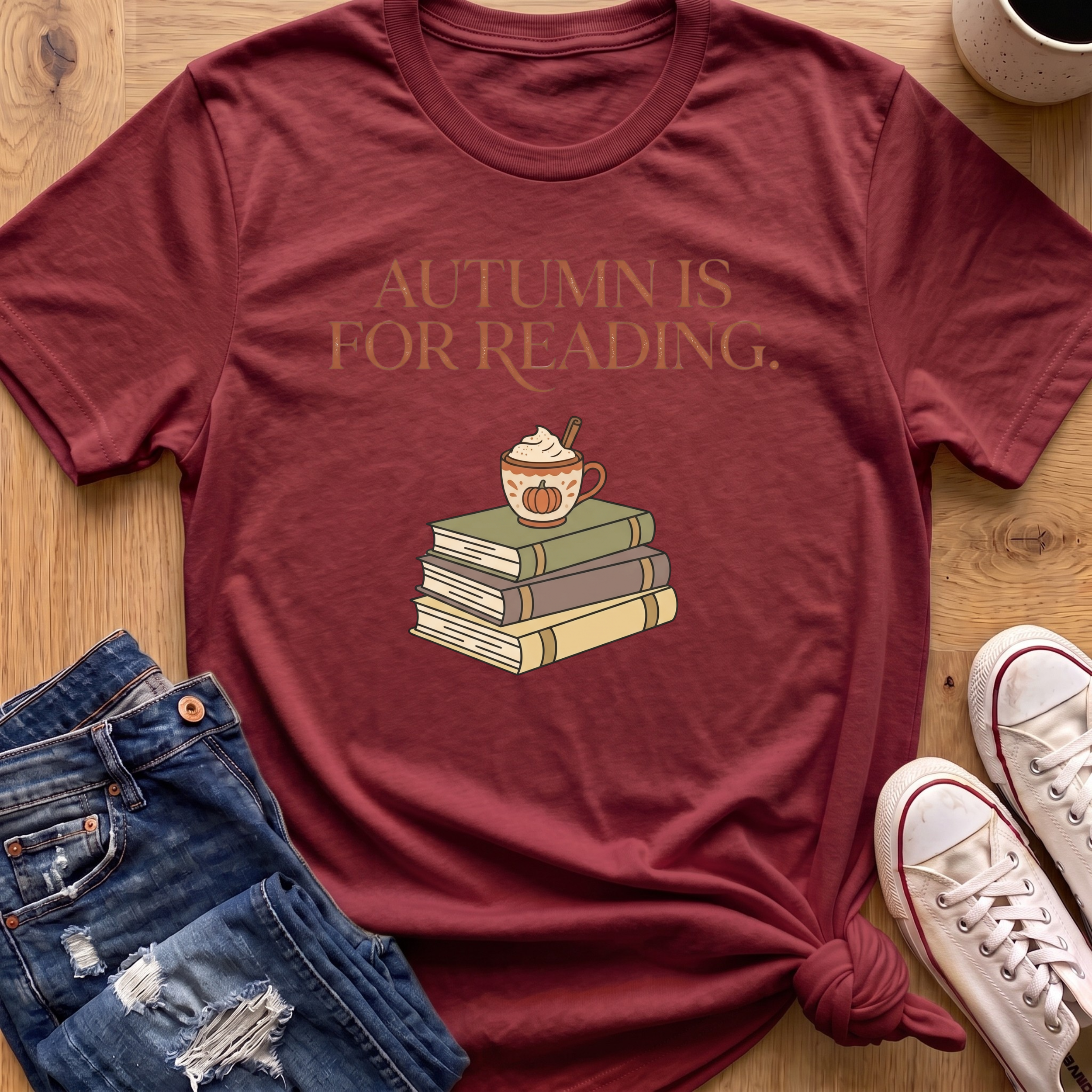 Autumn Is For Reading T-Shirt