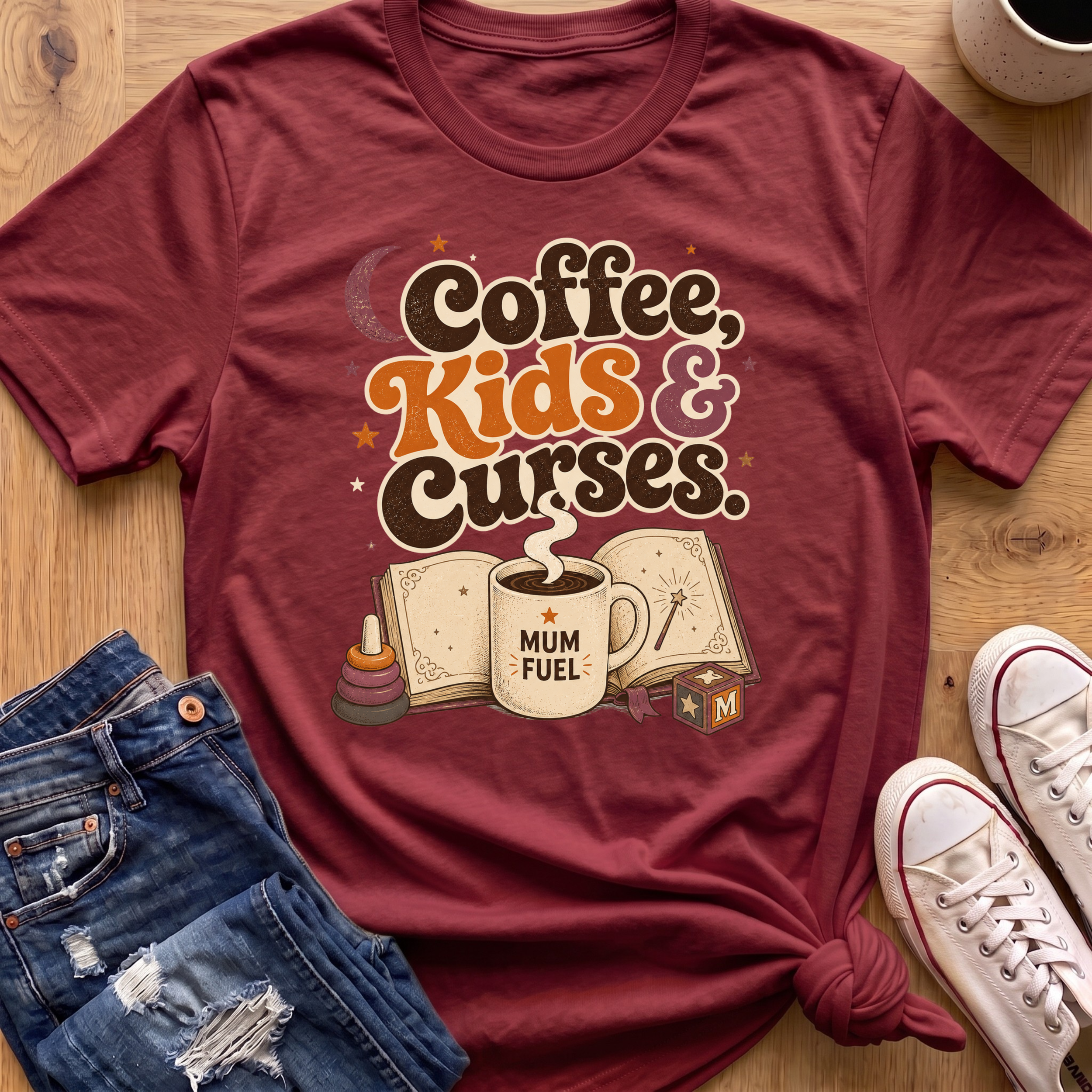 Coffee, Kids & Curses T-Shirt