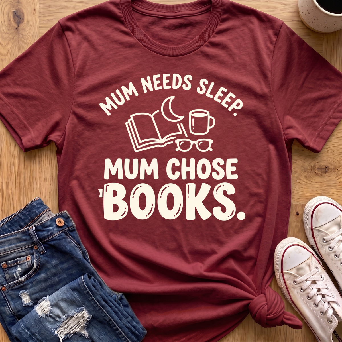 Mum Chose Books T-Shirt