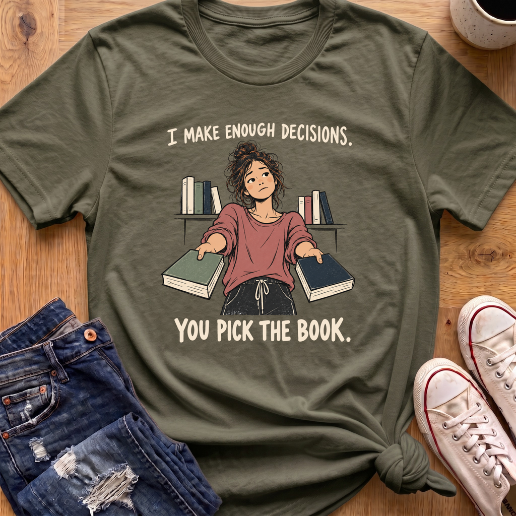 Pick The Book T-Shirt
