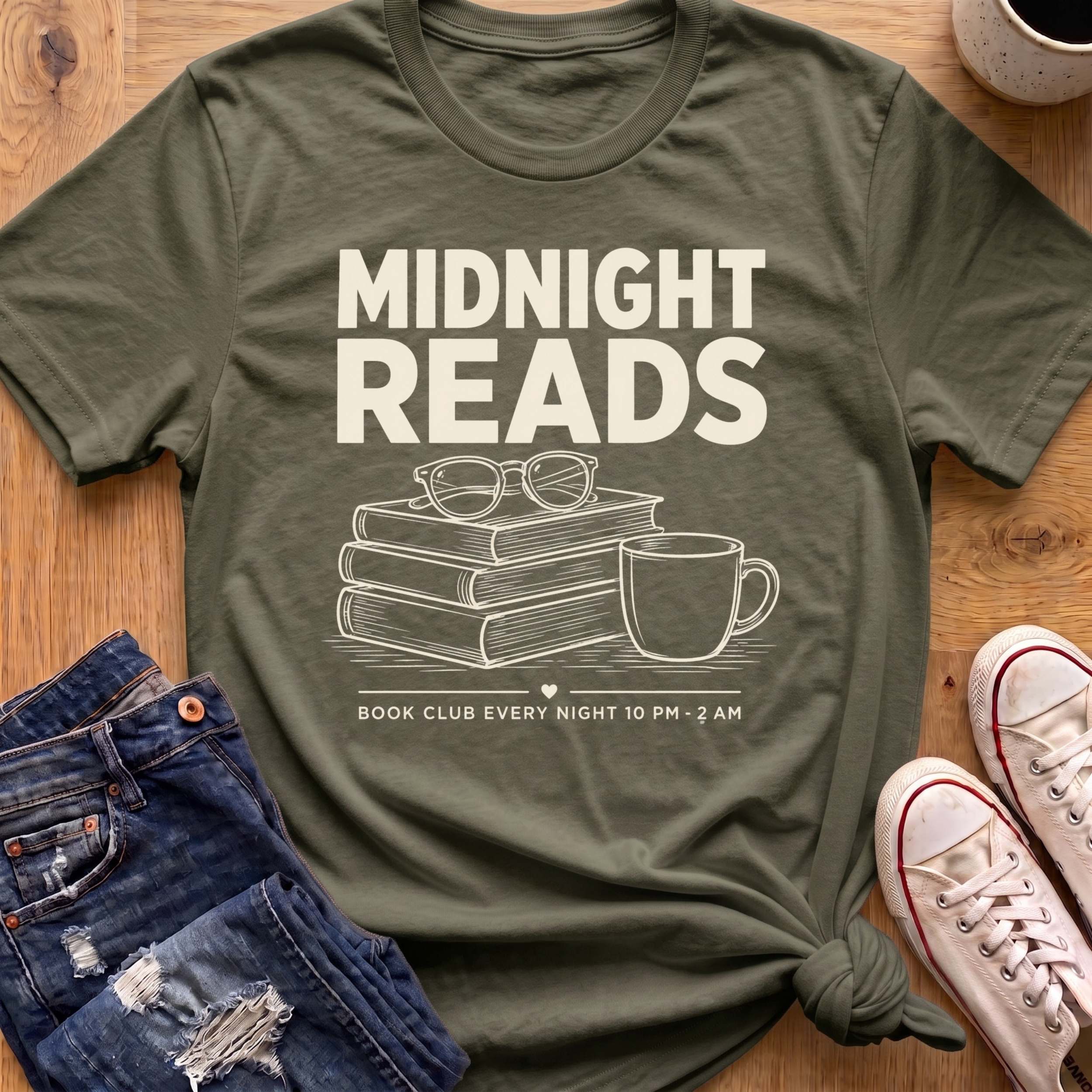 Midnight Reads T-Shirt