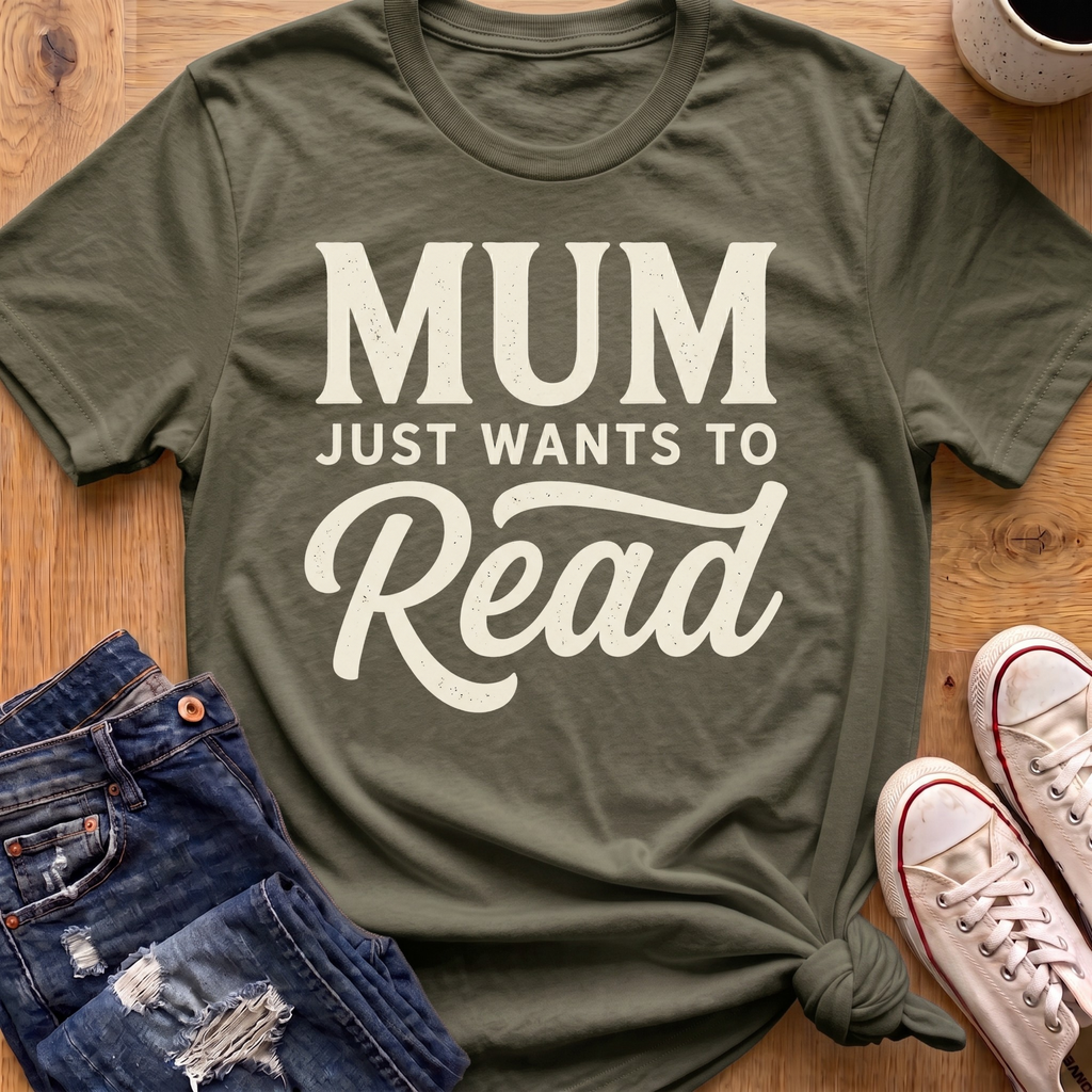 Mum Wants To Read T-Shirt