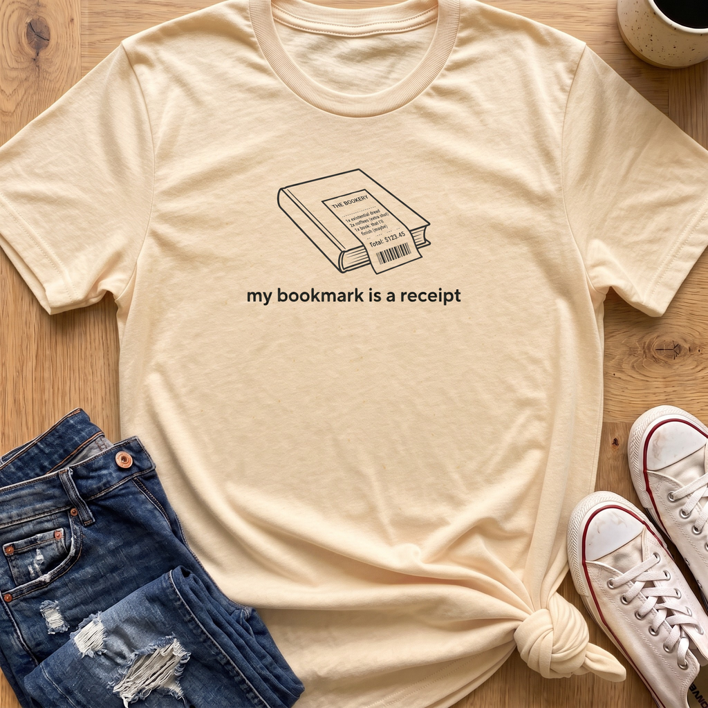 Receipt Bookmark T-Shirt