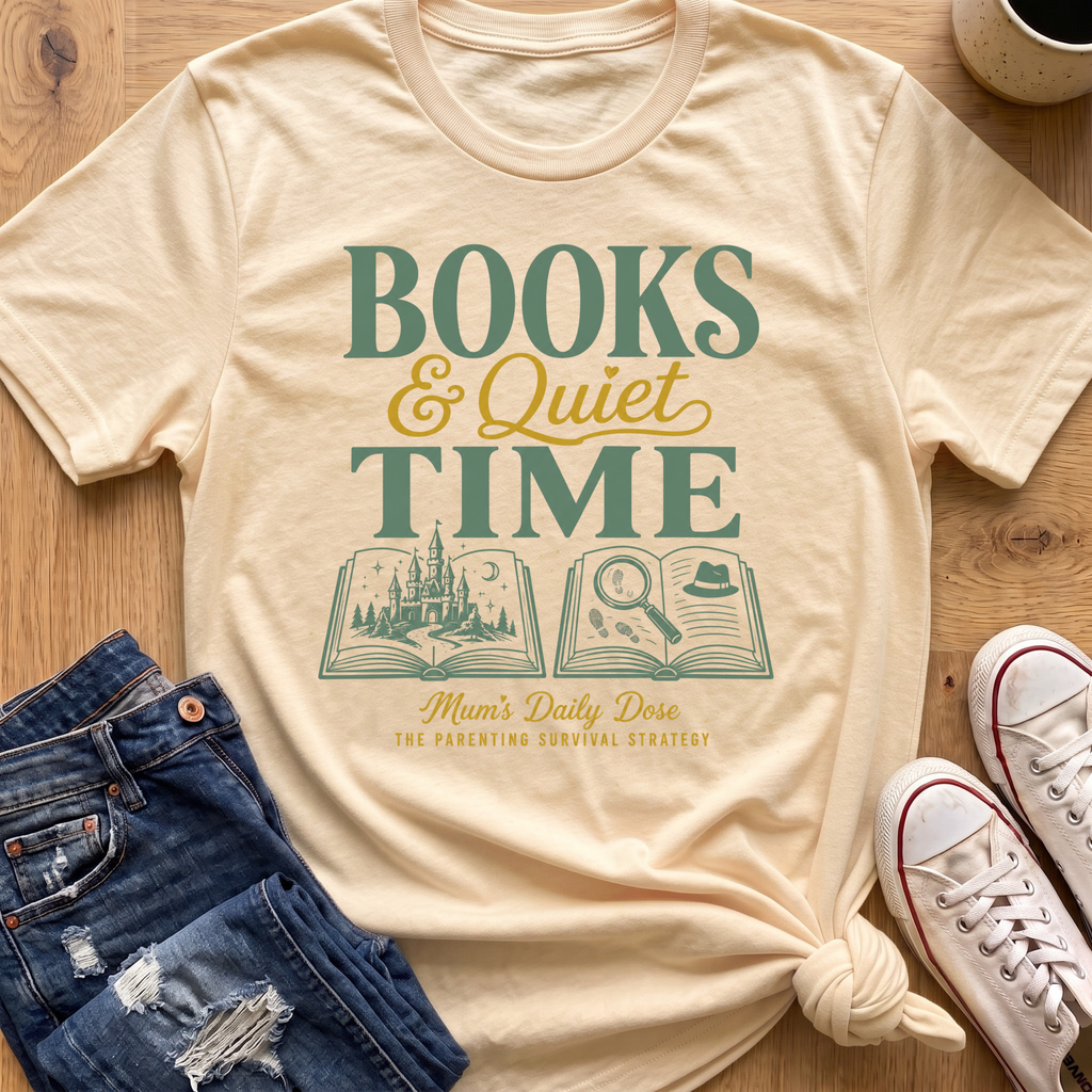 Books and Quiet Time T-Shirt