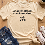 Chapter Closed, Snacks Required T-Shirt