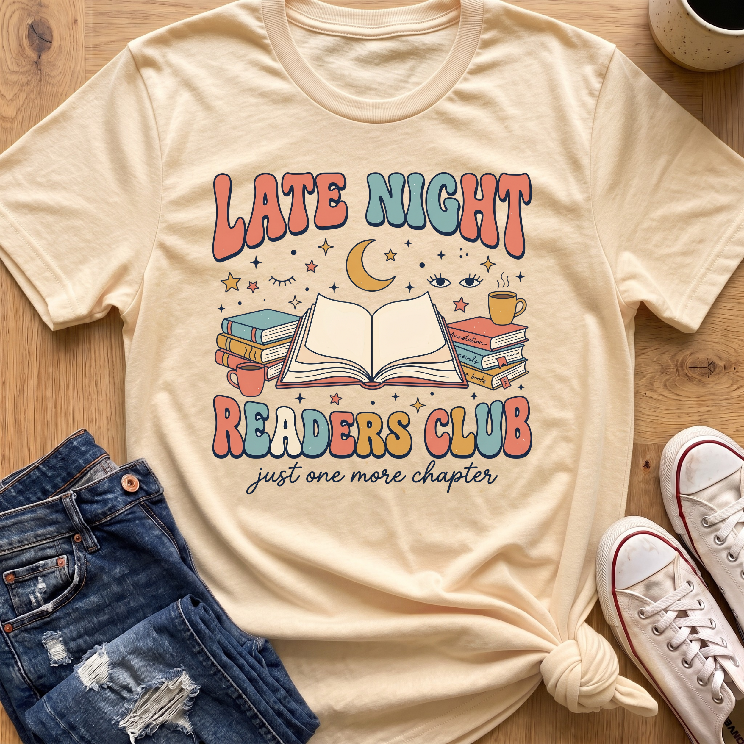 Late Night Readers Club T-Shirt