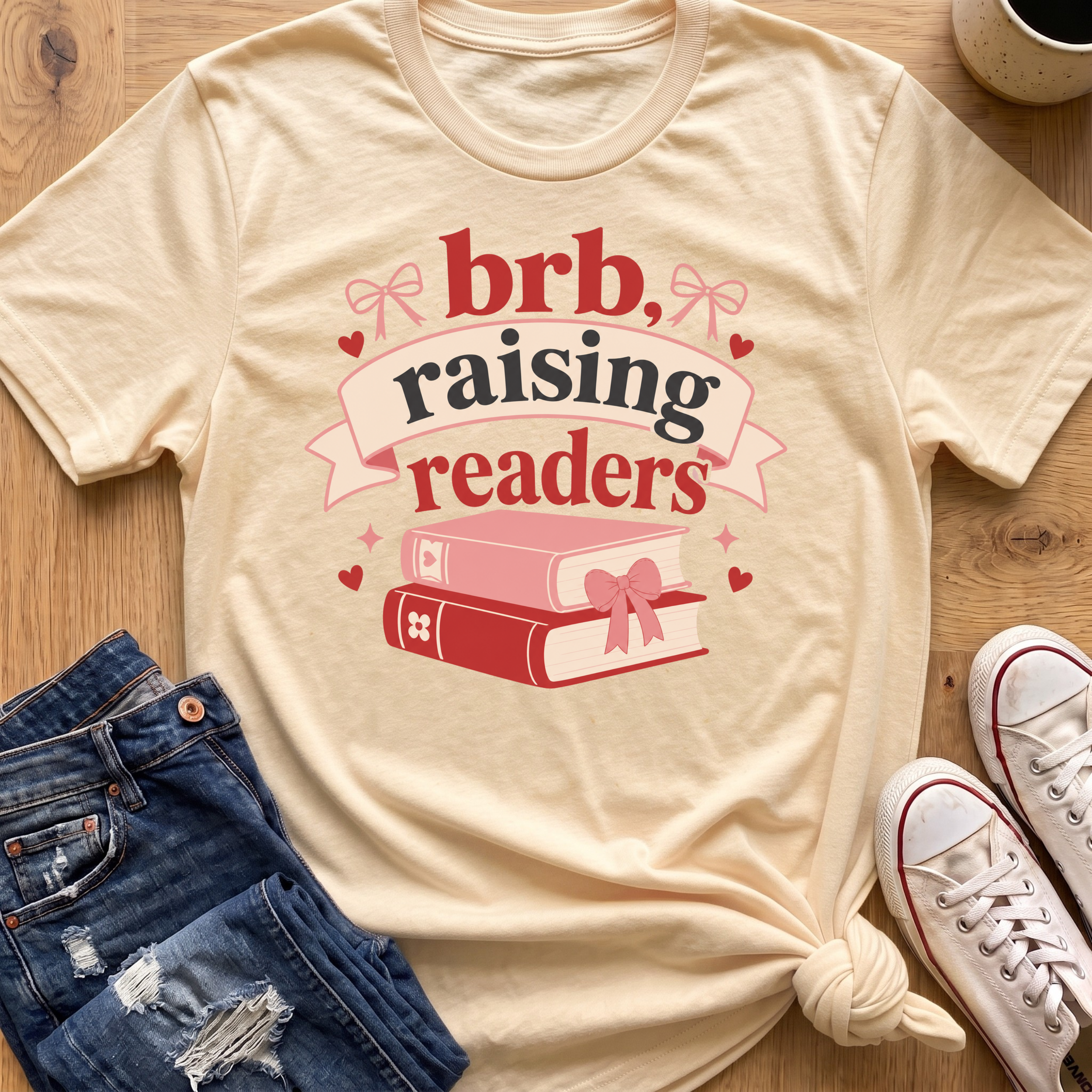 BRB Raising Readers T-Shirt