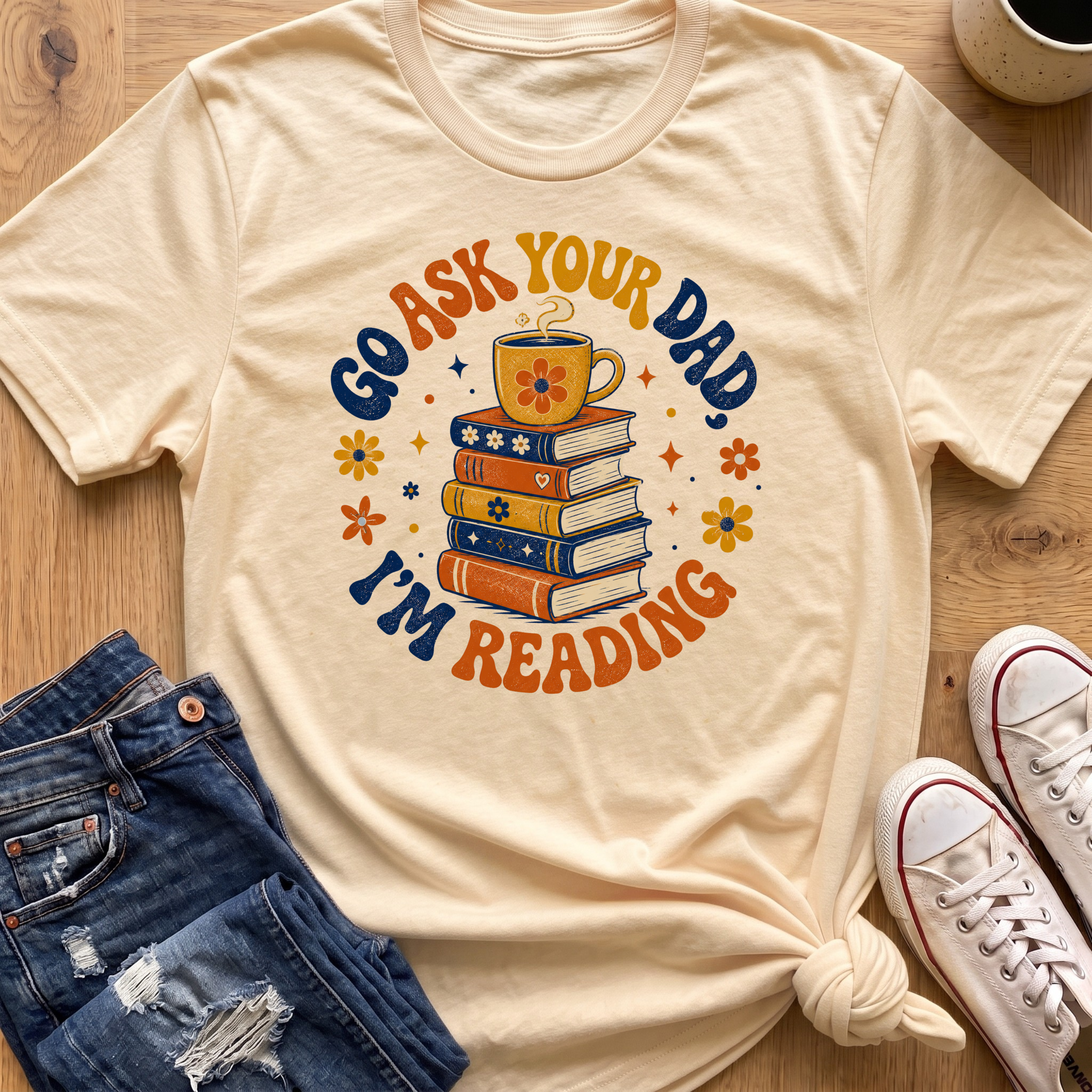 Ask Dad, I'm Reading T-Shirt