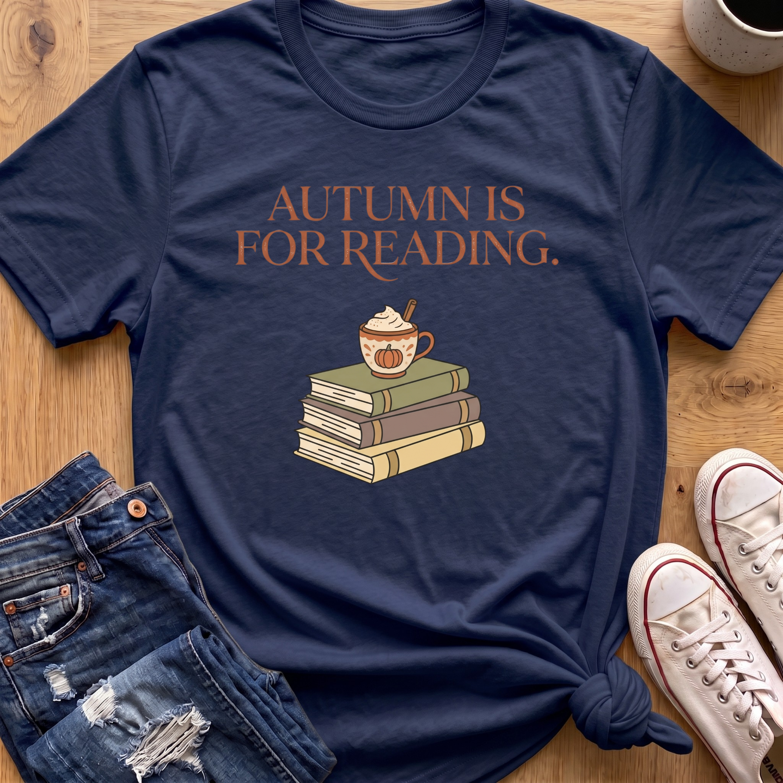 Autumn Is For Reading T-Shirt