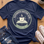 Caffeinated Chapters Club T-Shirt