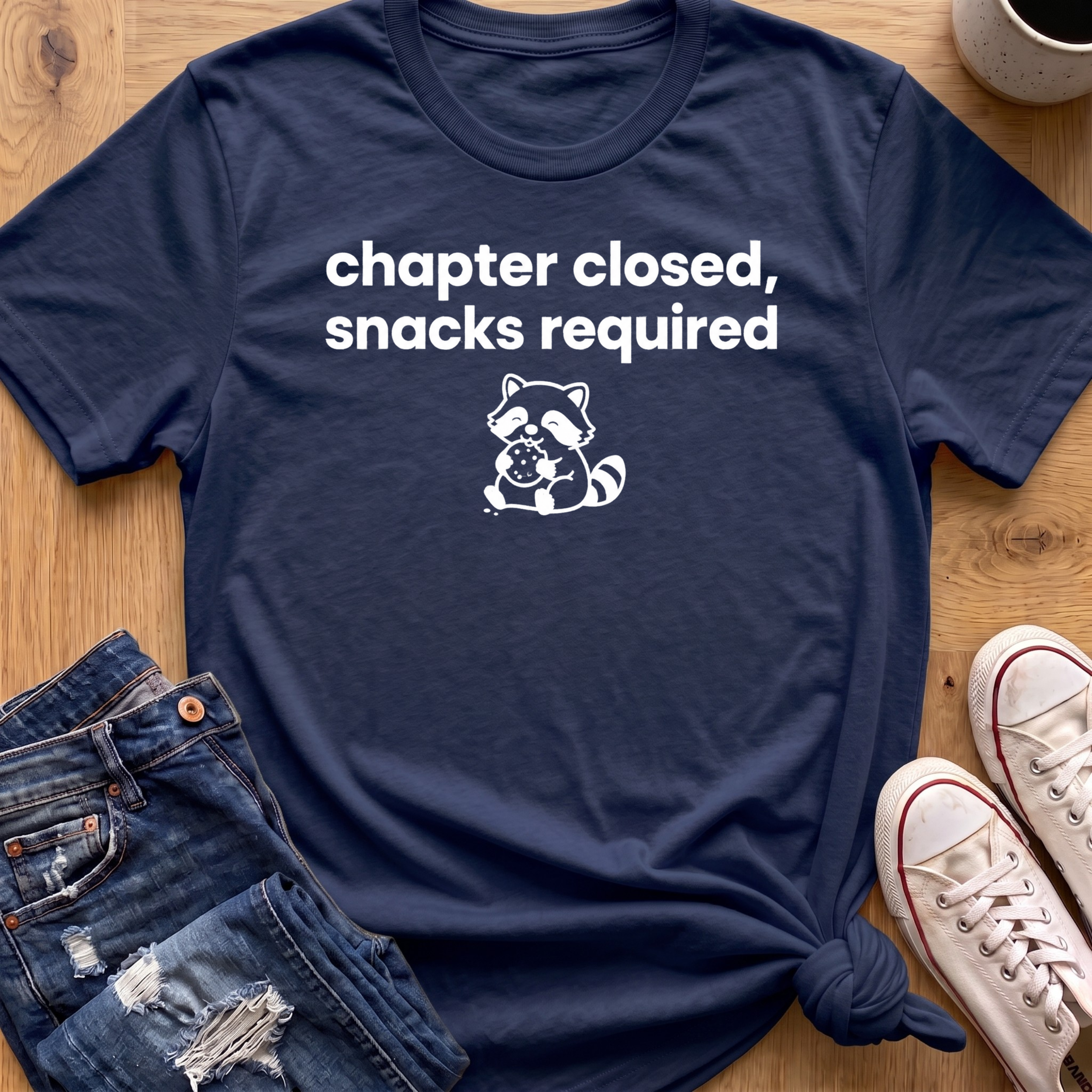 Chapter Closed, Snacks Required T-Shirt