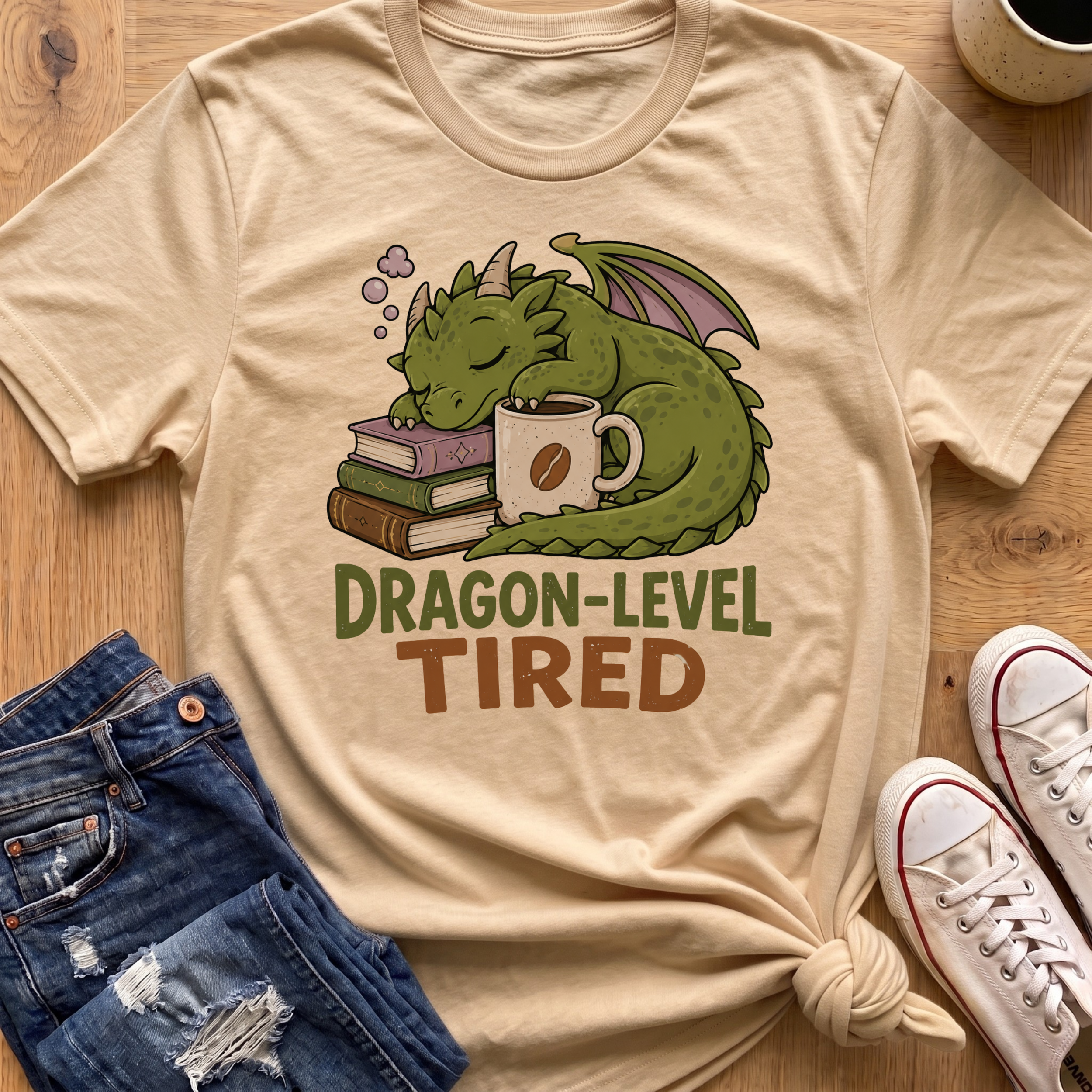 Dragon-Level Tired T-Shirt