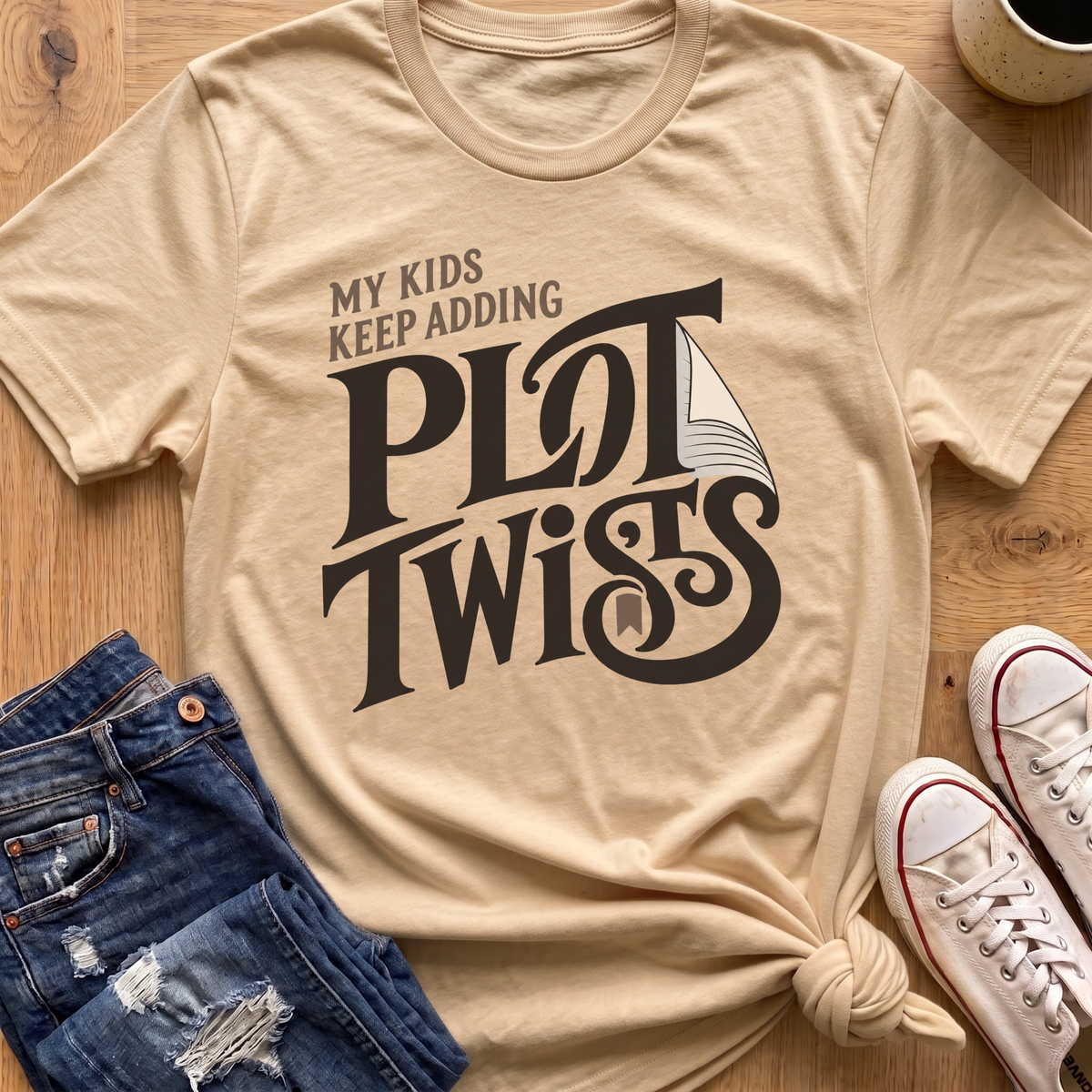 Kids Add Plot Twists T-Shirt