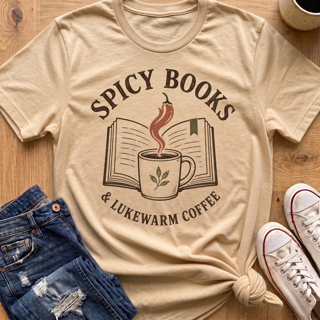 Spicy Books & Coffee T-Shirt