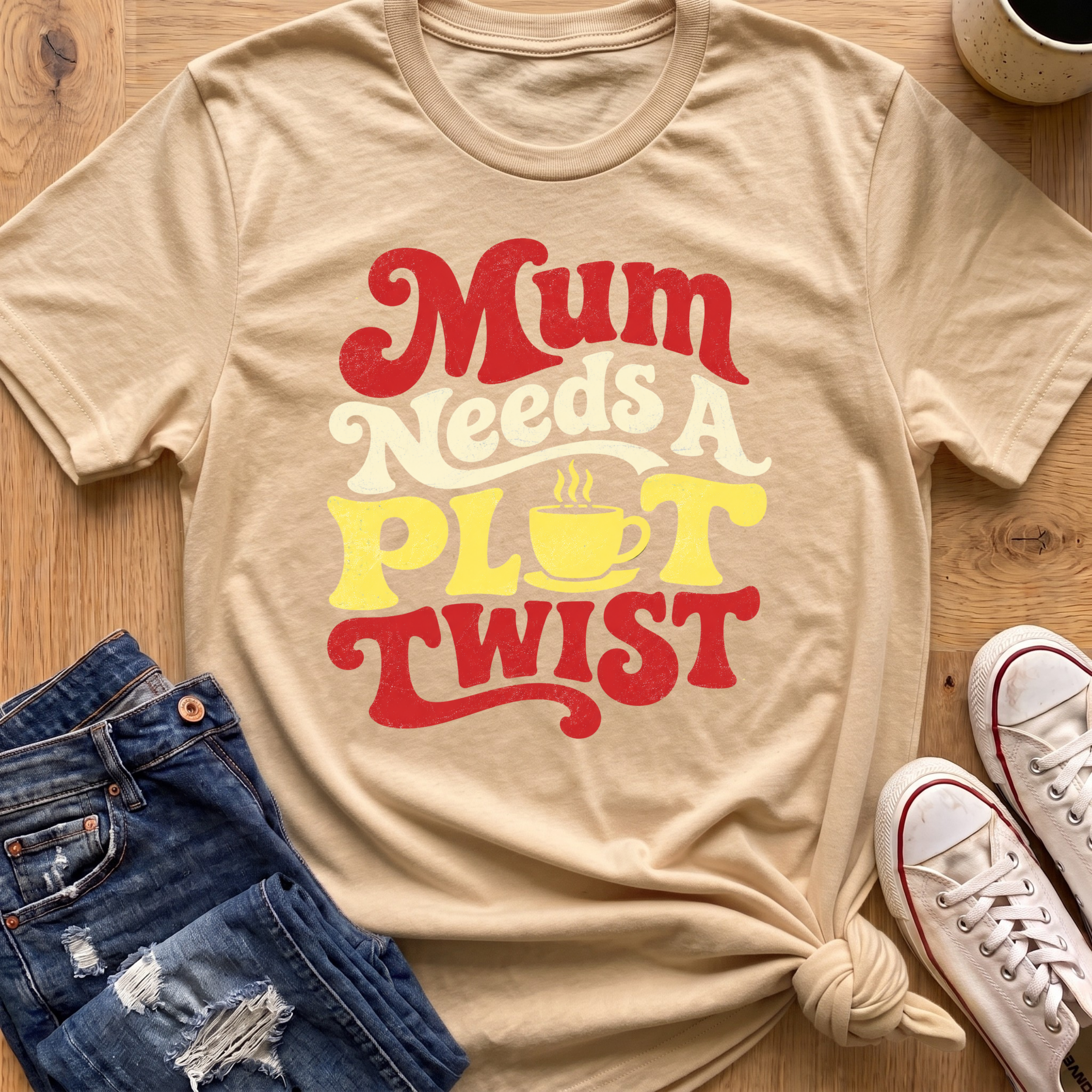 Mum Needs A Plot Twist T-Shirt