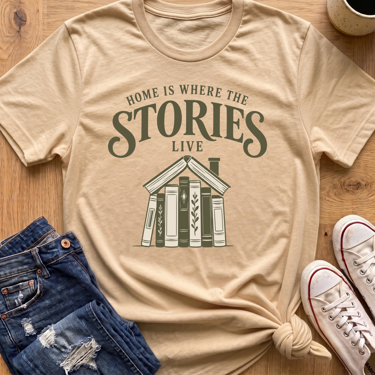 Where Stories Live T-Shirt
