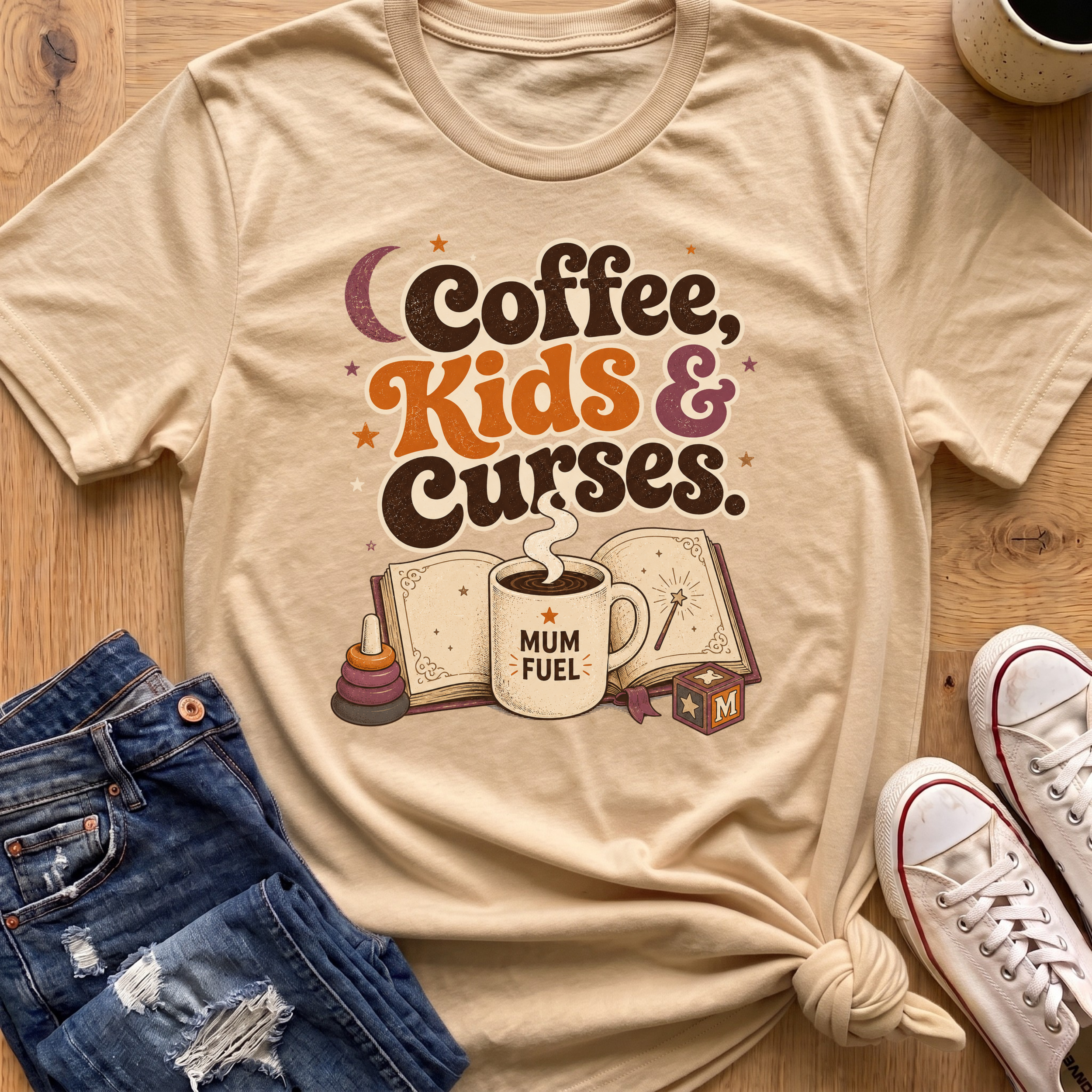Coffee, Kids & Curses T-Shirt