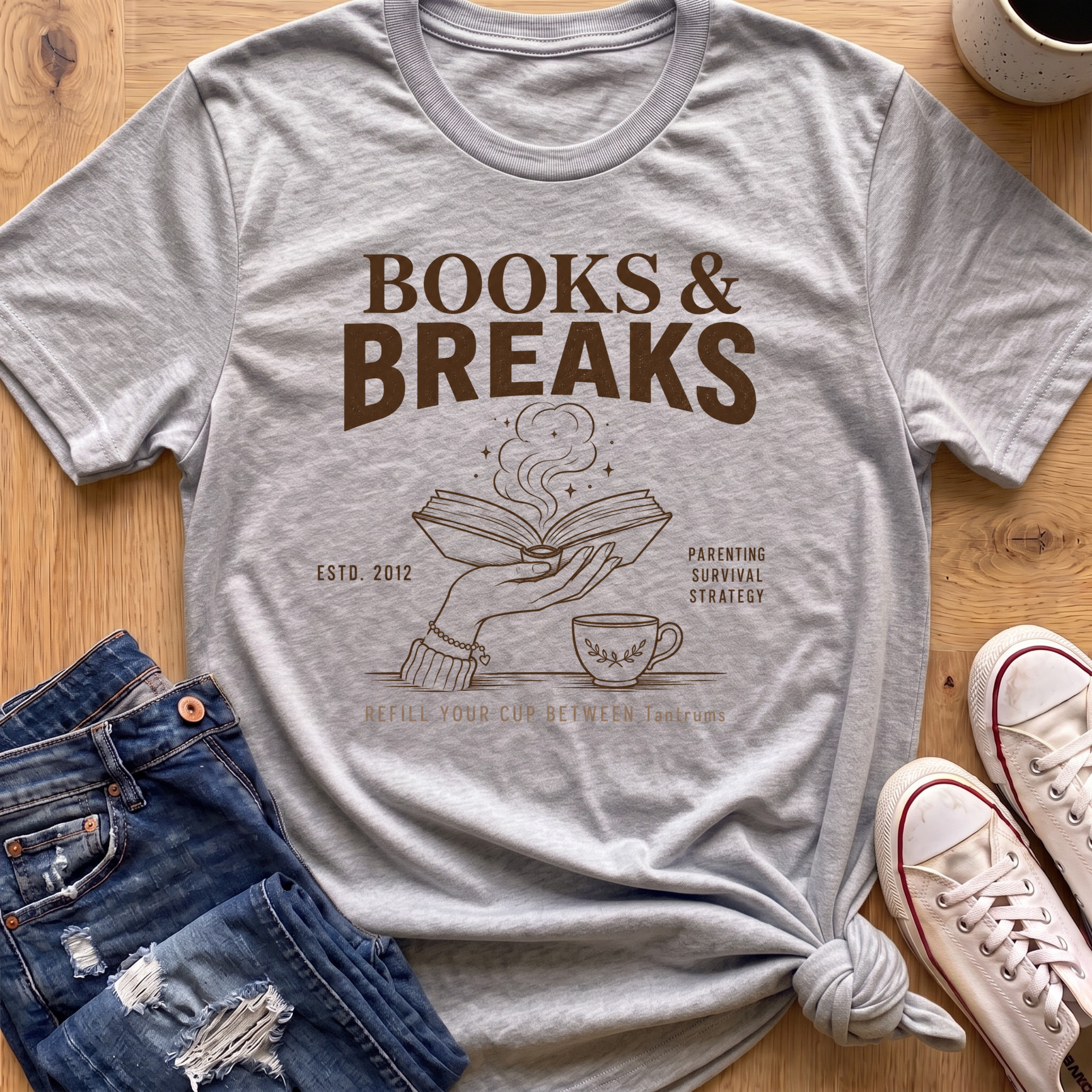 Books and Breaks T-Shirt