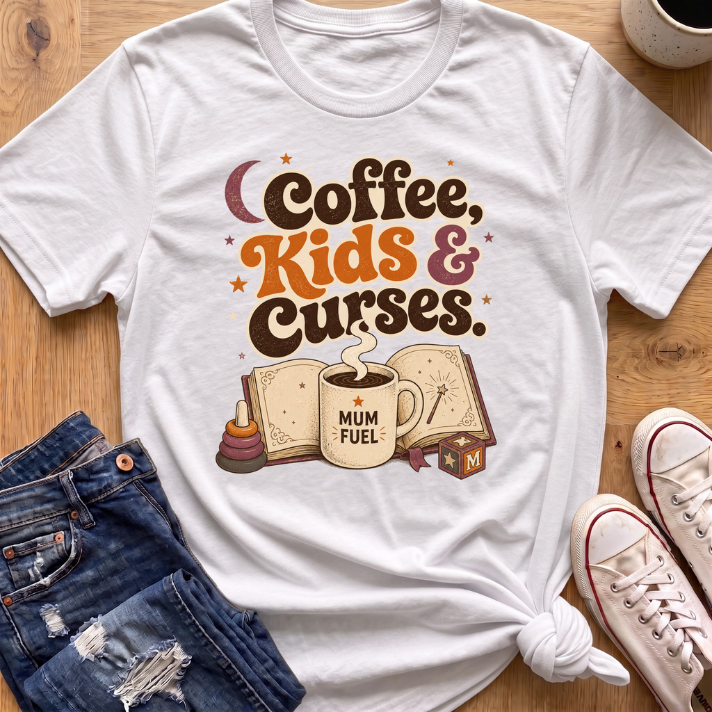 Coffee, Kids & Curses T-Shirt