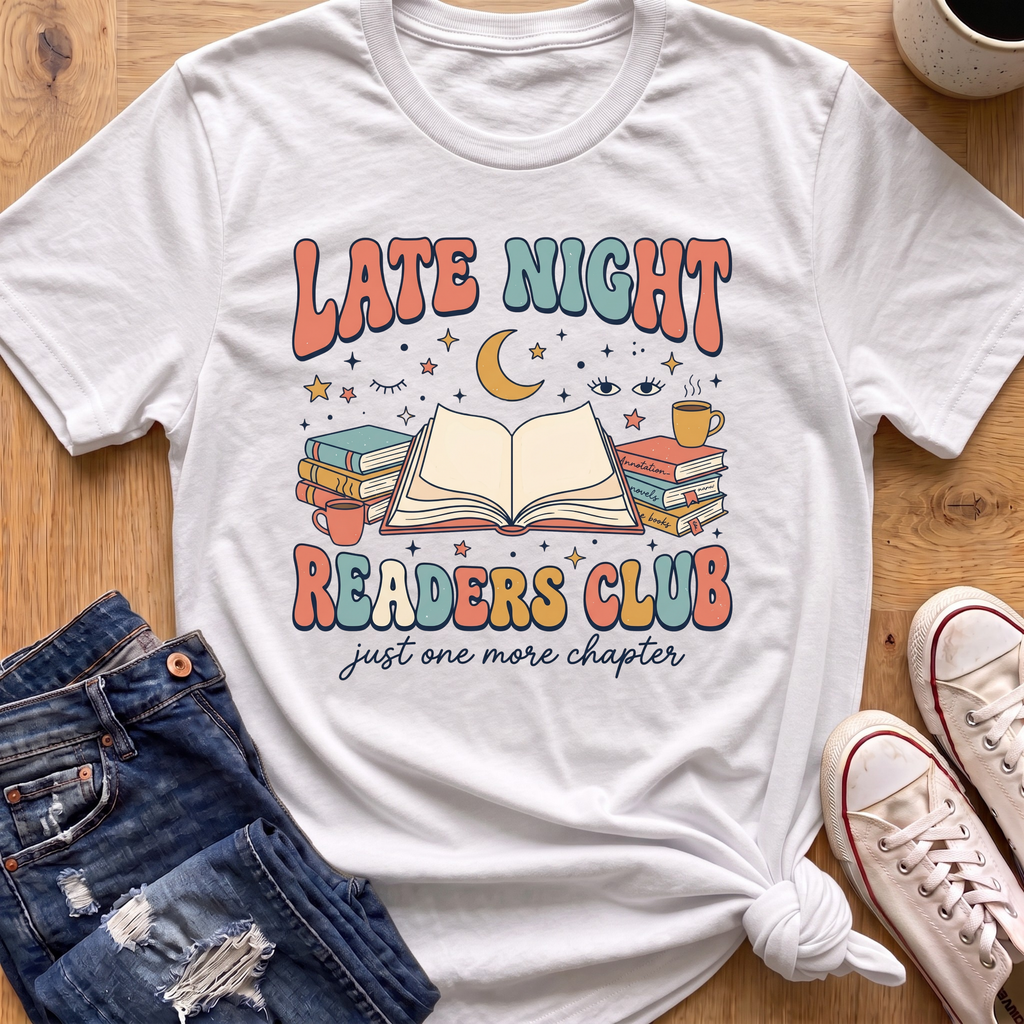 Late Night Readers Club T-Shirt