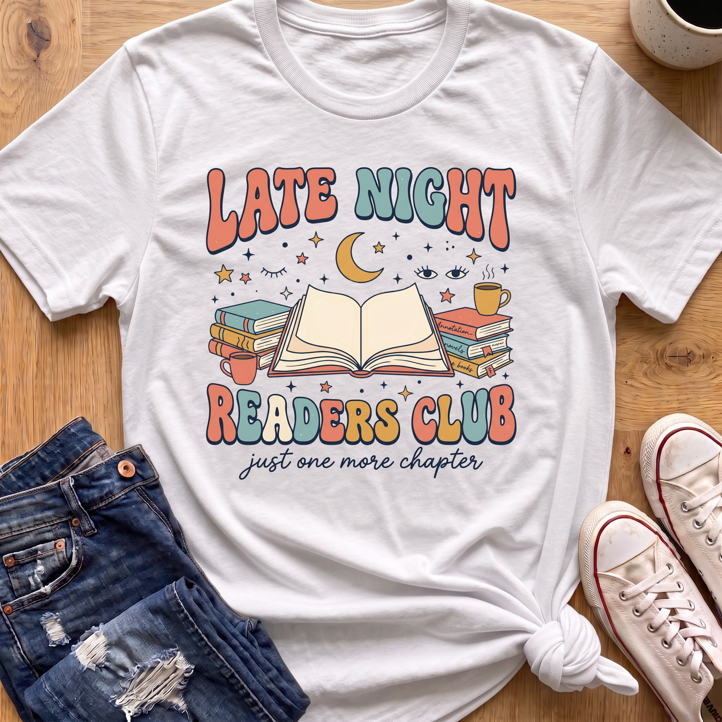 Late Night Readers Club T-Shirt