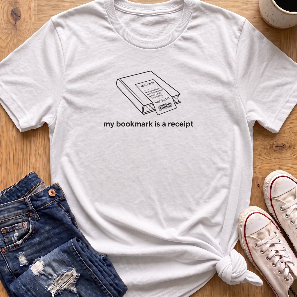 Receipt Bookmark T-Shirt