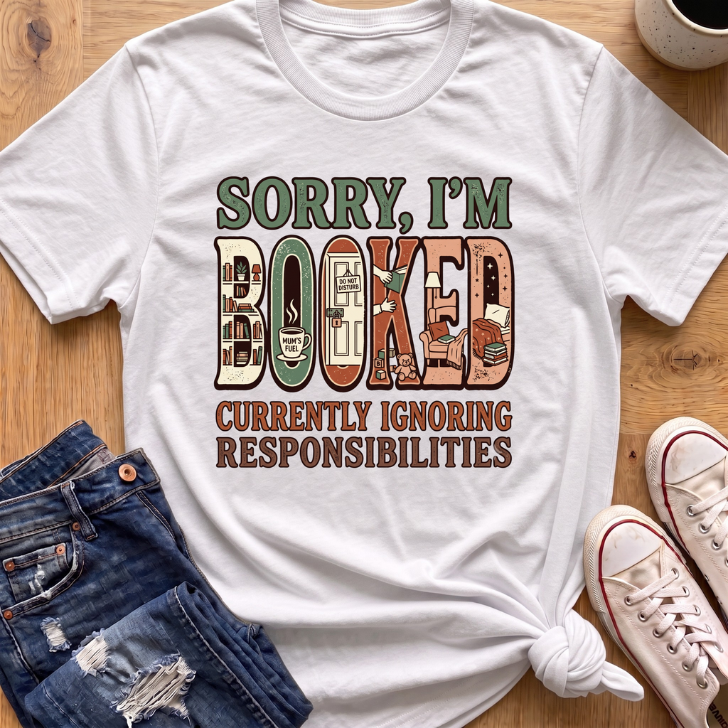 Sorry, I'm Booked T-Shirt