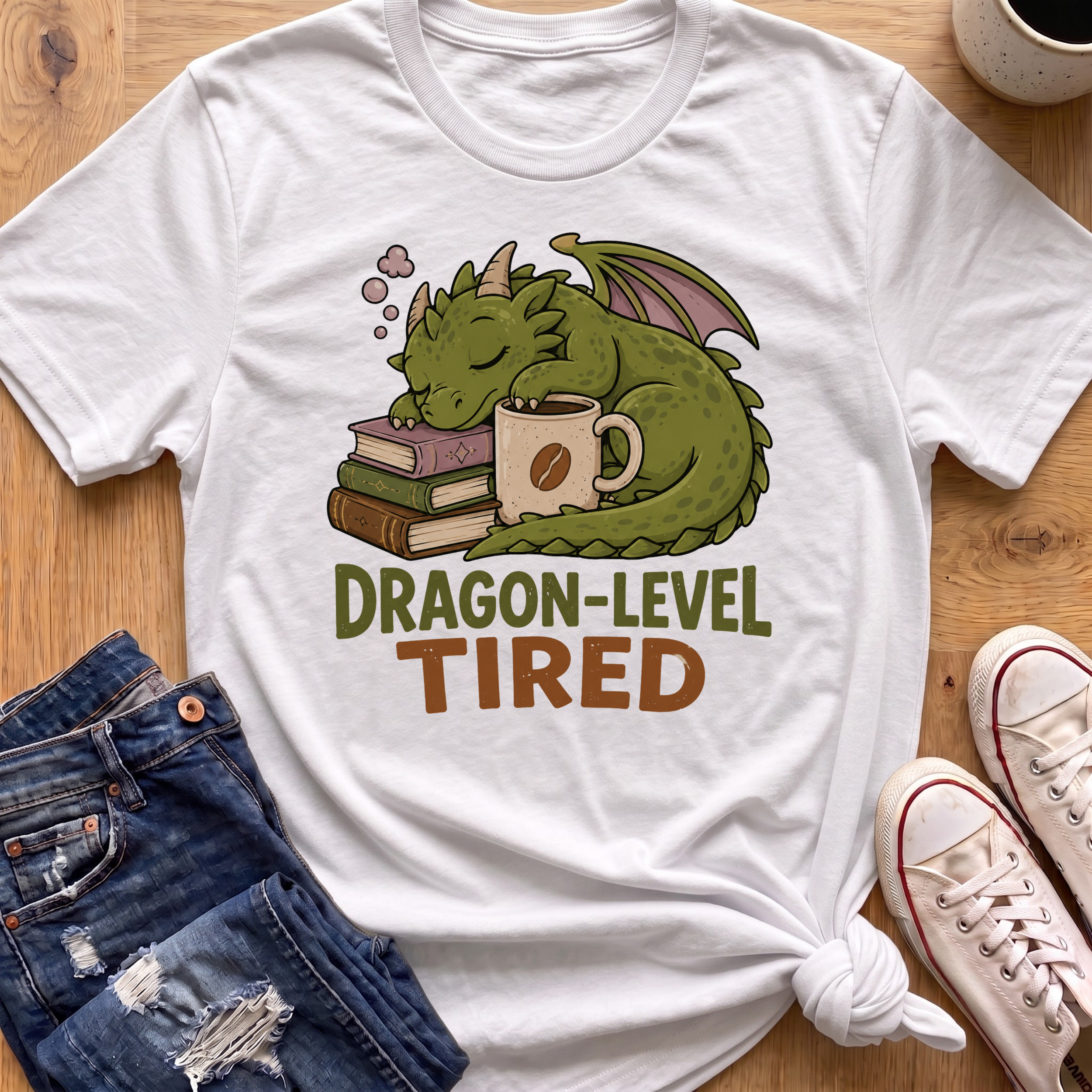 Dragon-Level Tired T-Shirt