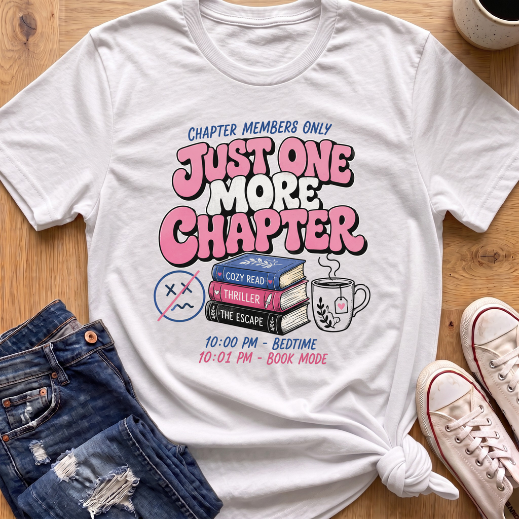 Just One More Chapter T-Shirt